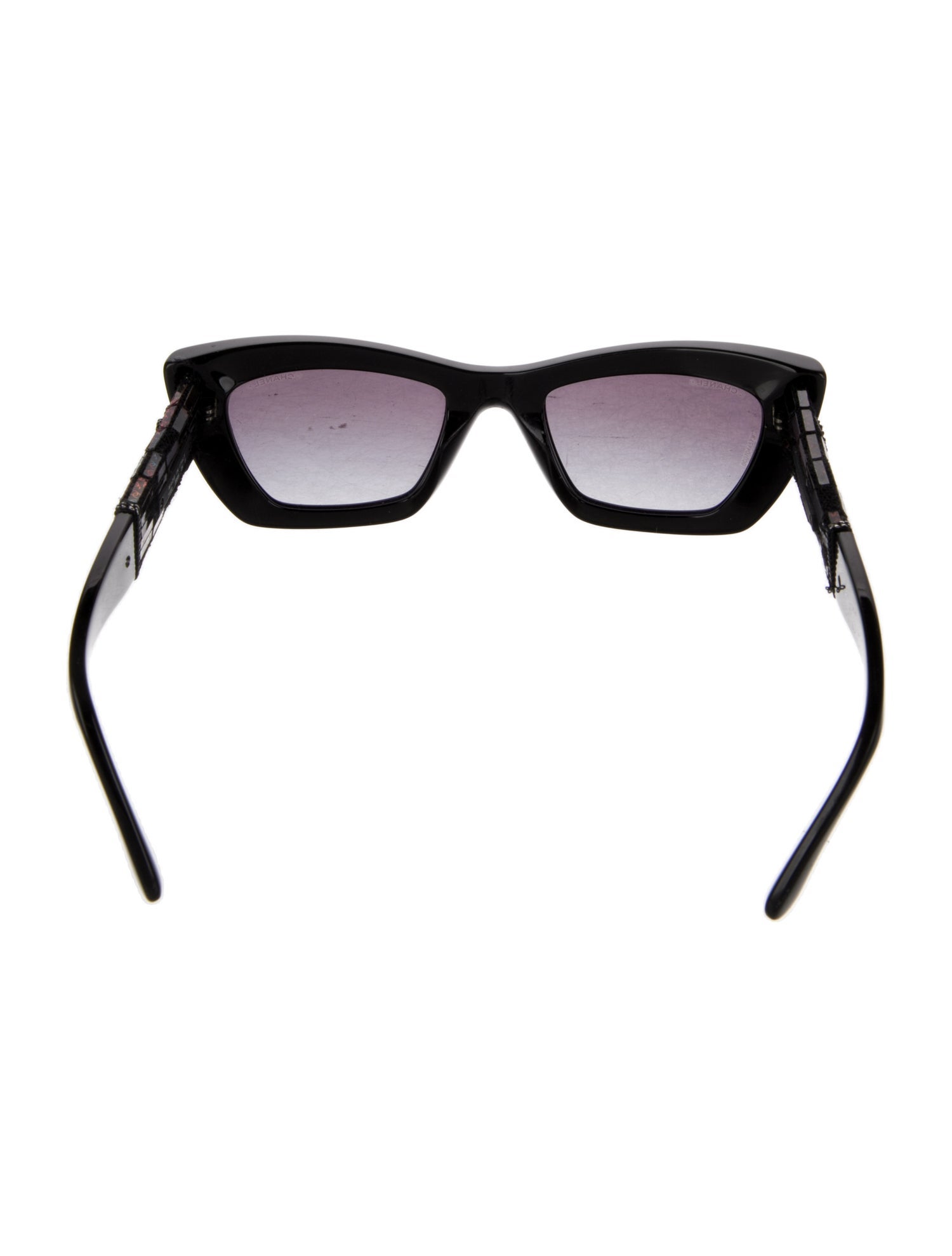 Chanel Interlocking CC Logo Cat-Eye Sunglasses