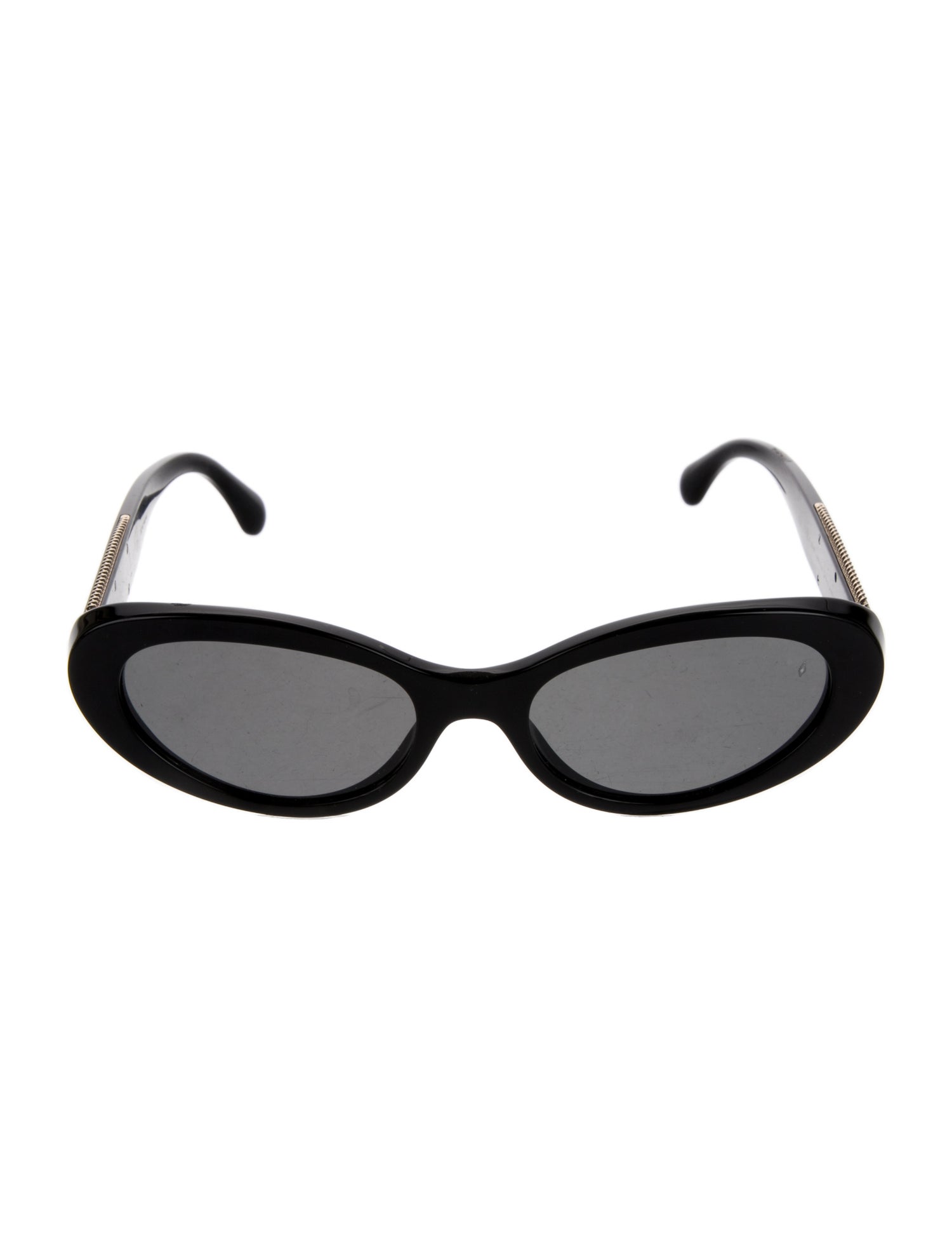 Chanel Interlocking CC Logo Cat-Eye Sunglasses