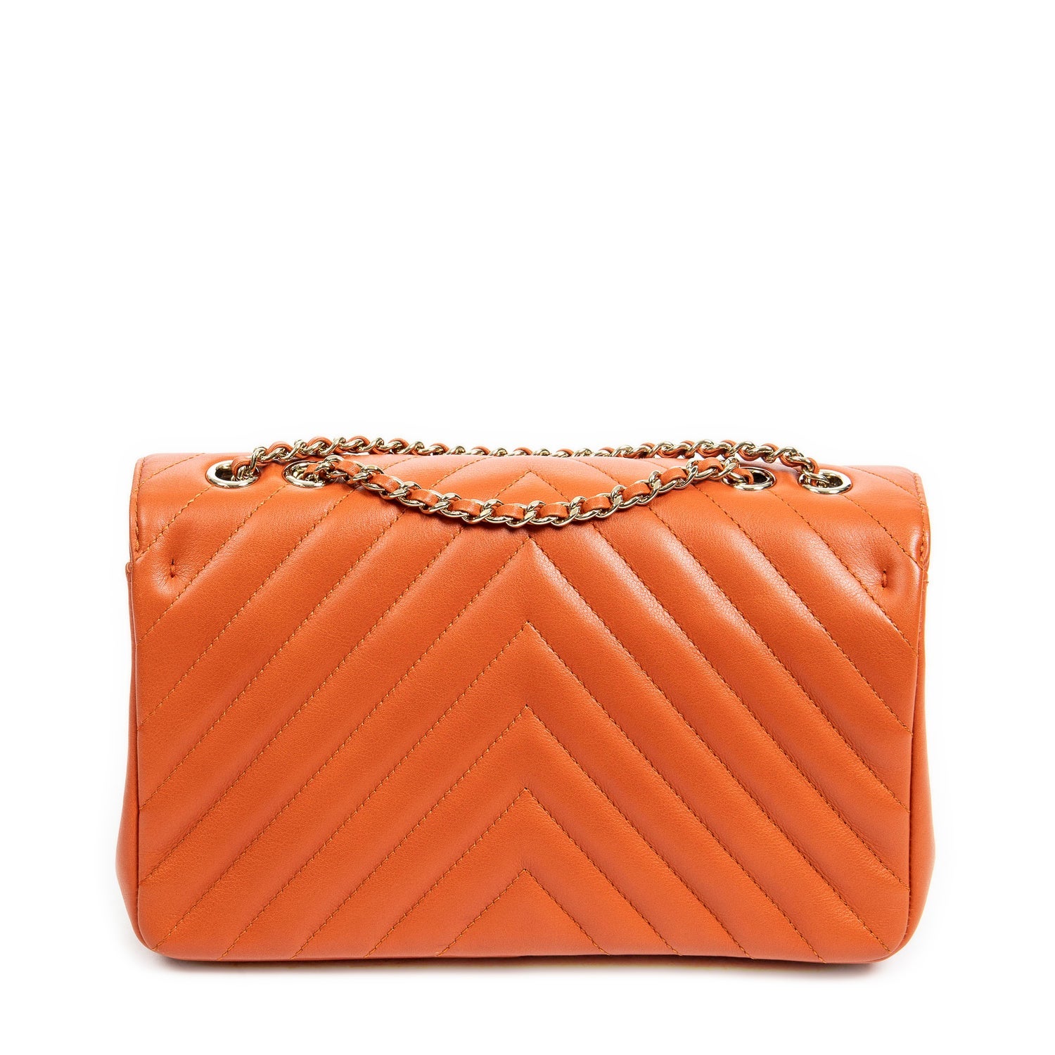 Chanel Leather Small Statement Flap w/ Tags