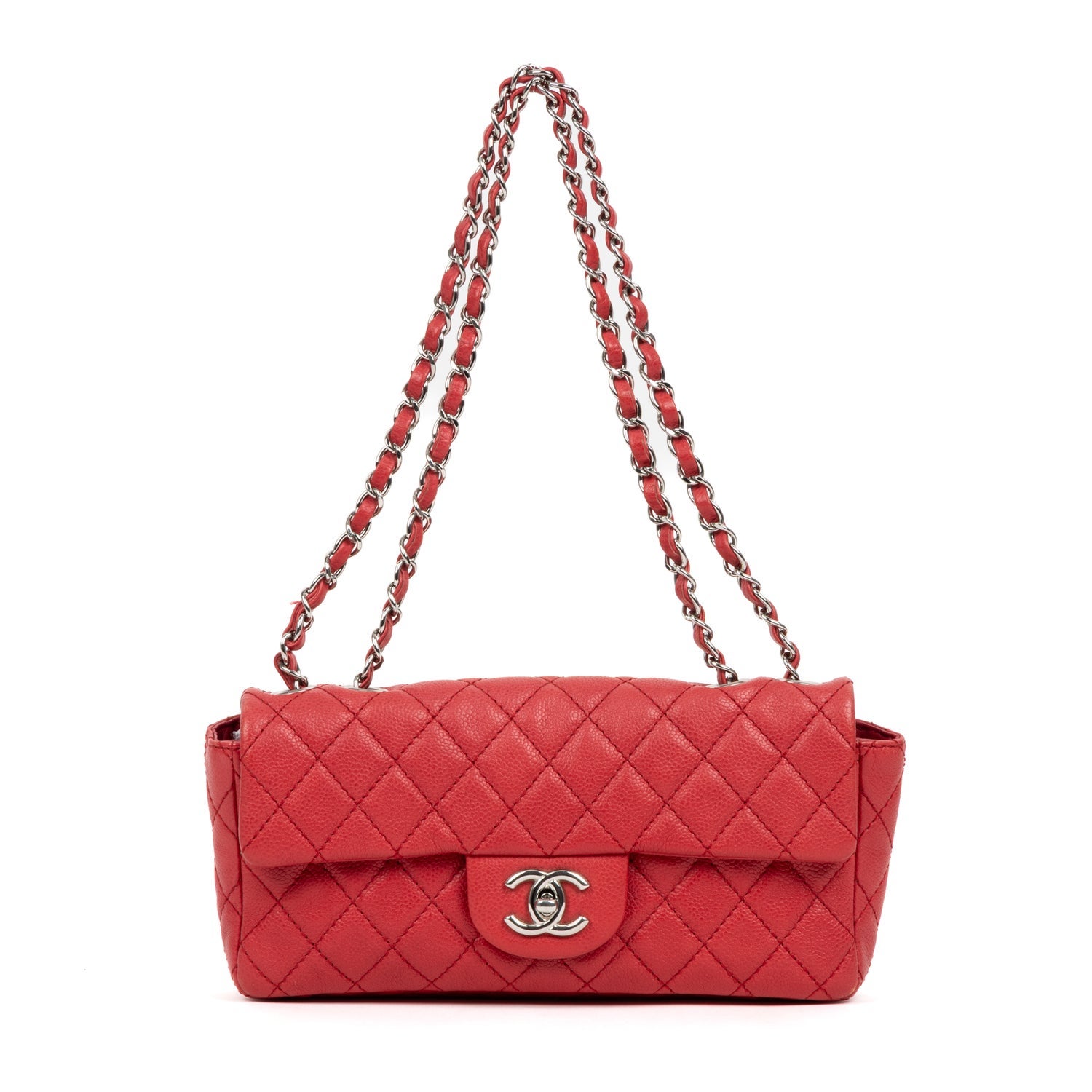 Chanel Caviar East-West Flap Bag