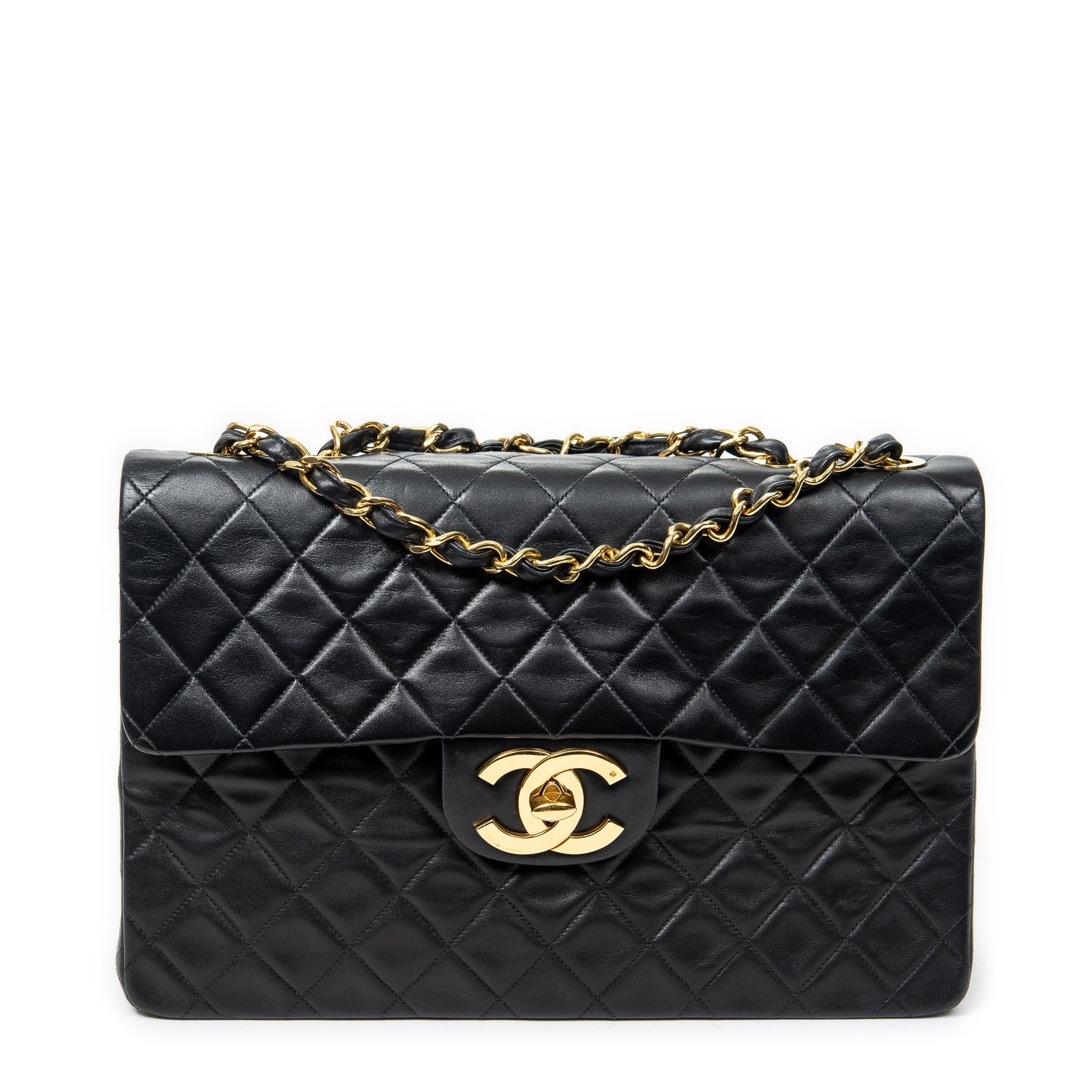 Chanel Leather Maxi Jumbo XL Flap w/ Tags