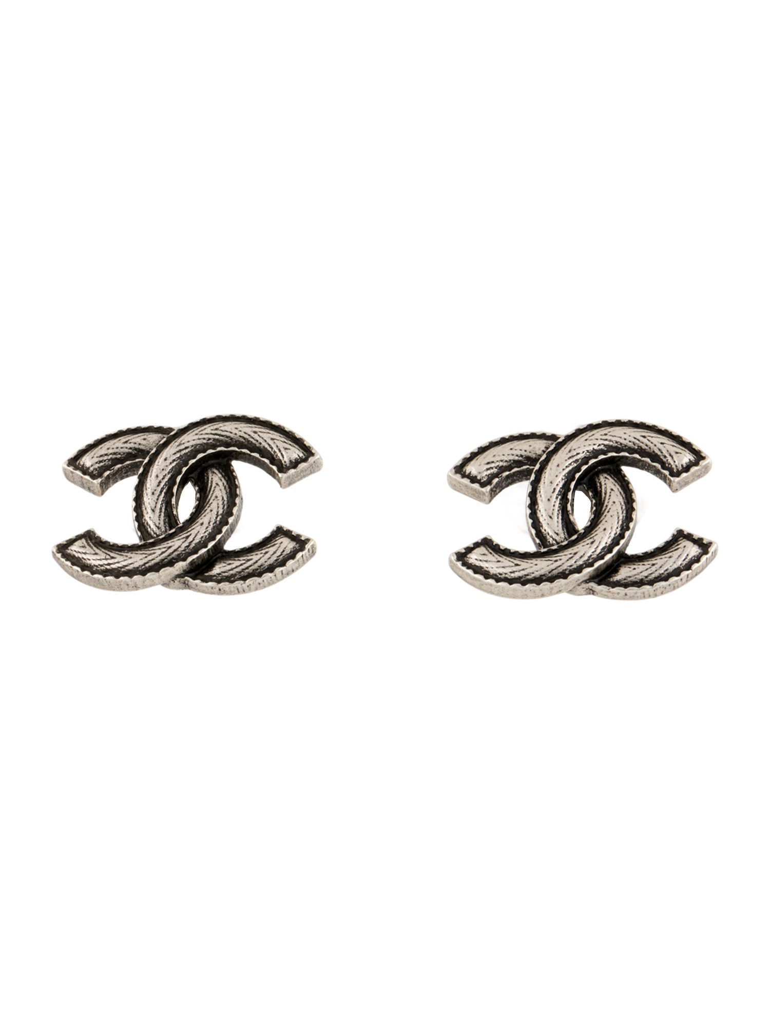Chanel 2024 CC Stud Earrings
