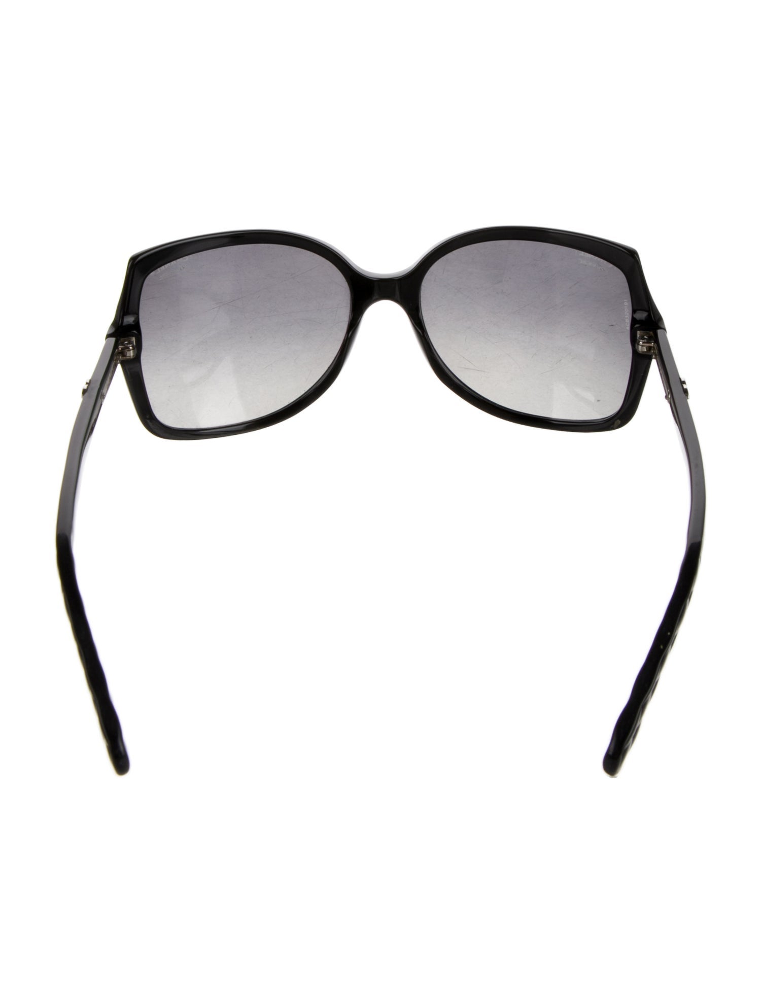 Chanel Interlocking CC Logo Oversize Sunglasses
