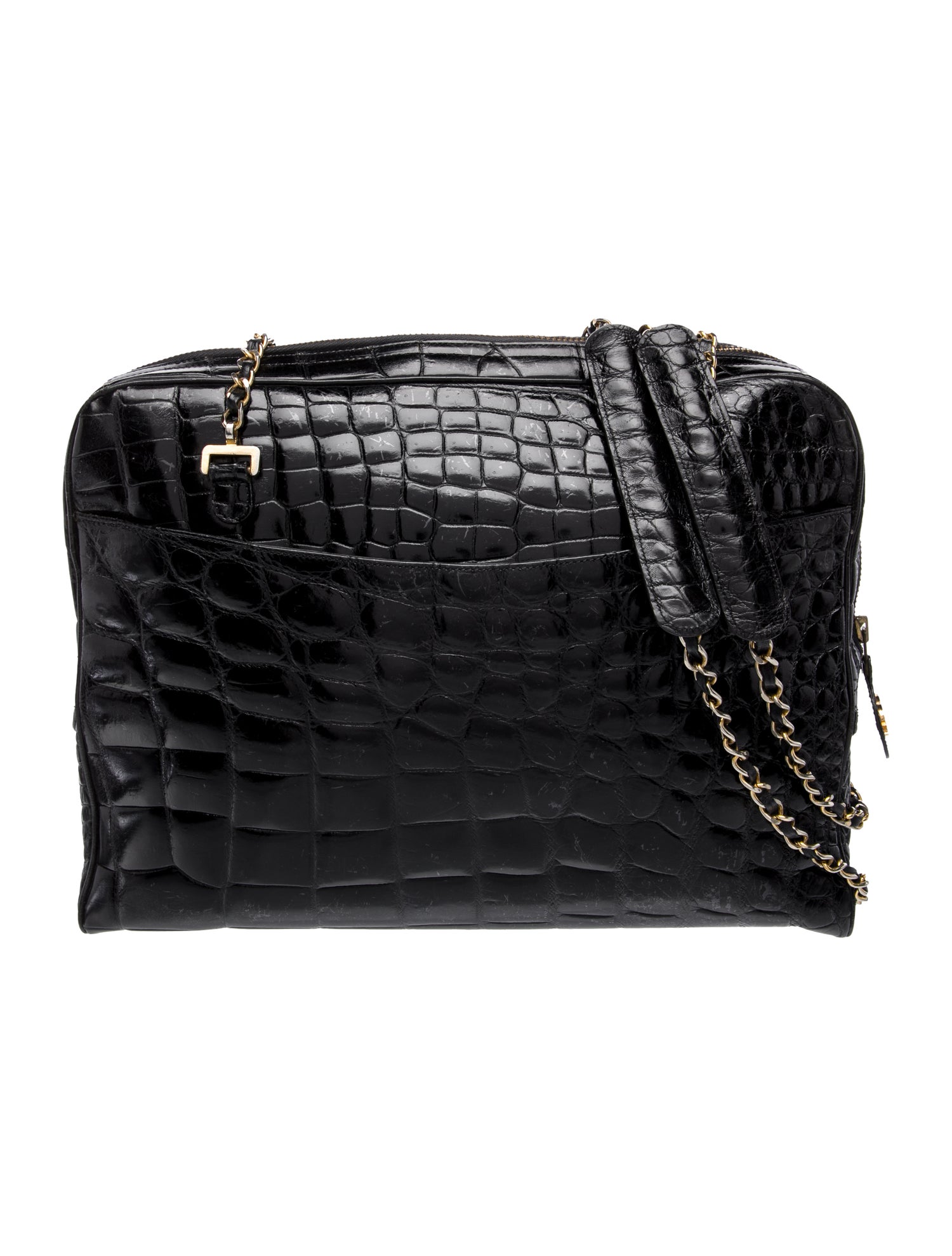 Chanel Crocodile Chain Shoulder Bag