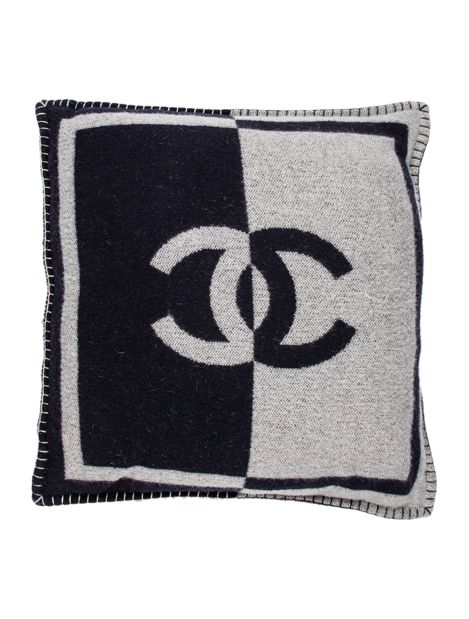 Chanel CC Throw Pillow