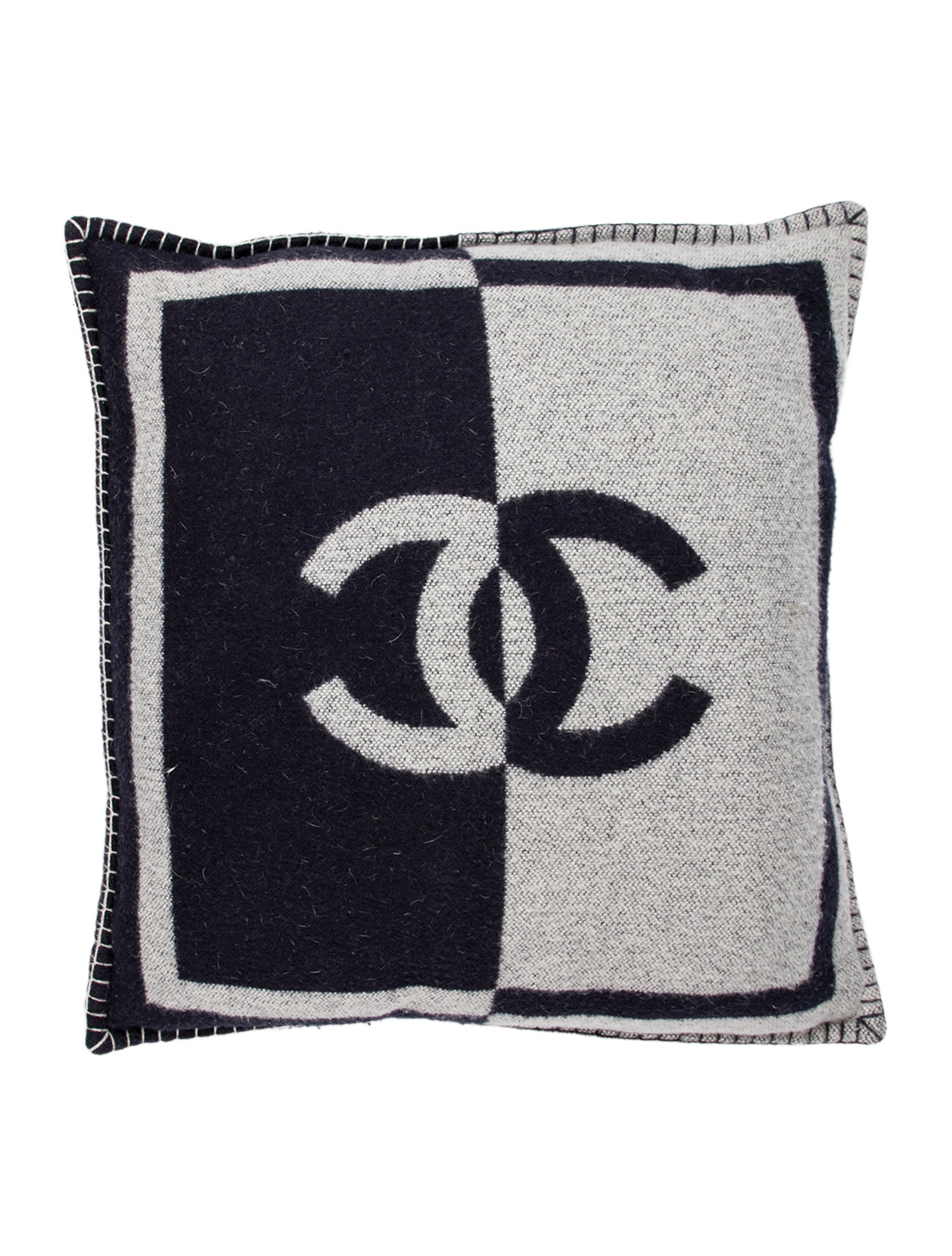 Chanel CC Throw Pillow