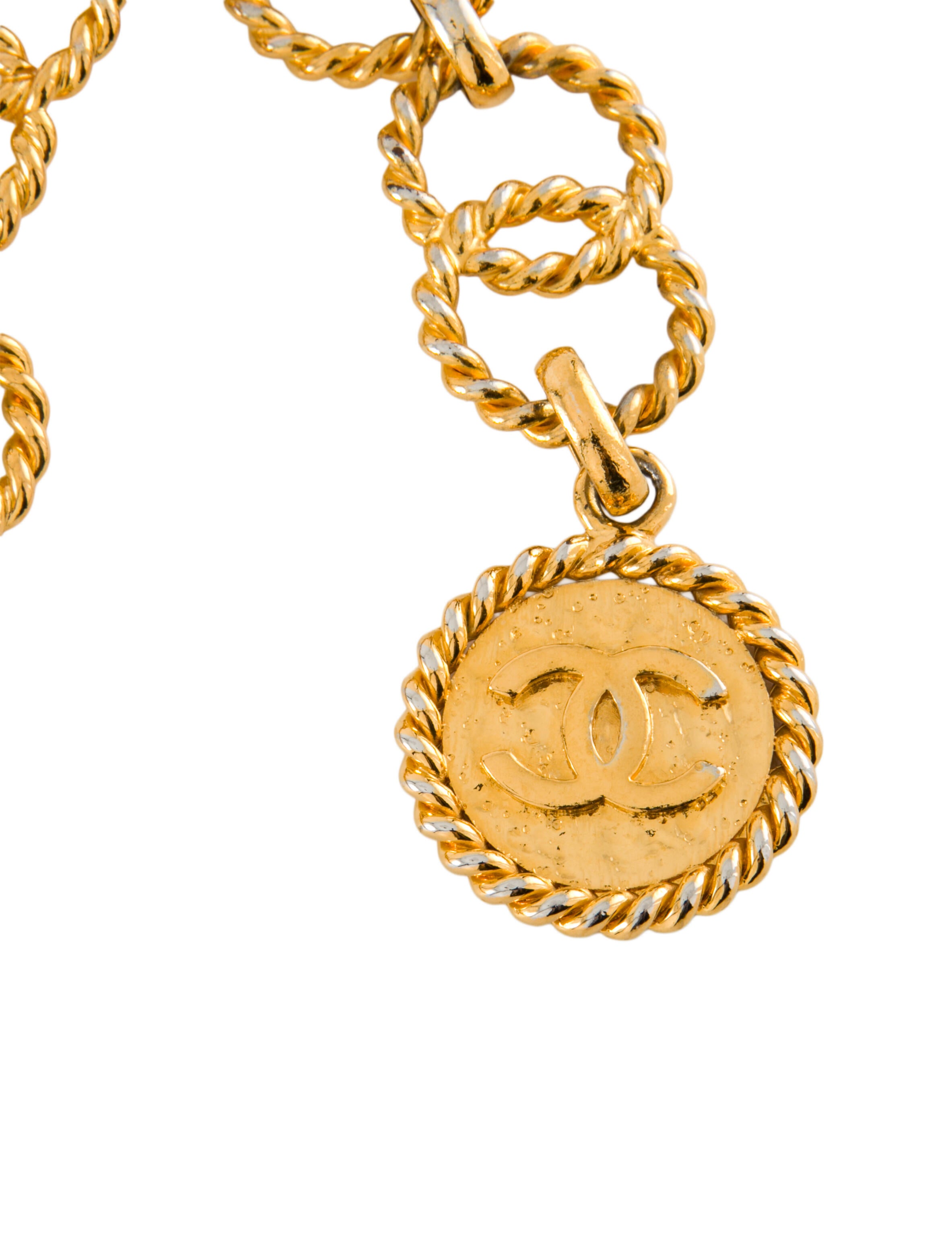 Chanel 1986 Interlocking CC Logo Waist Belt