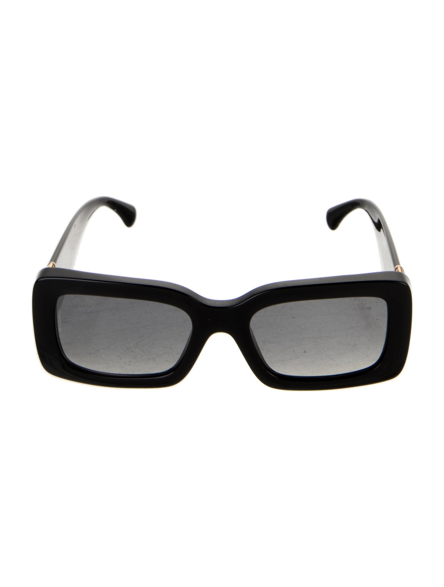 Chanel Interlocking CC Logo Square Sunglasses