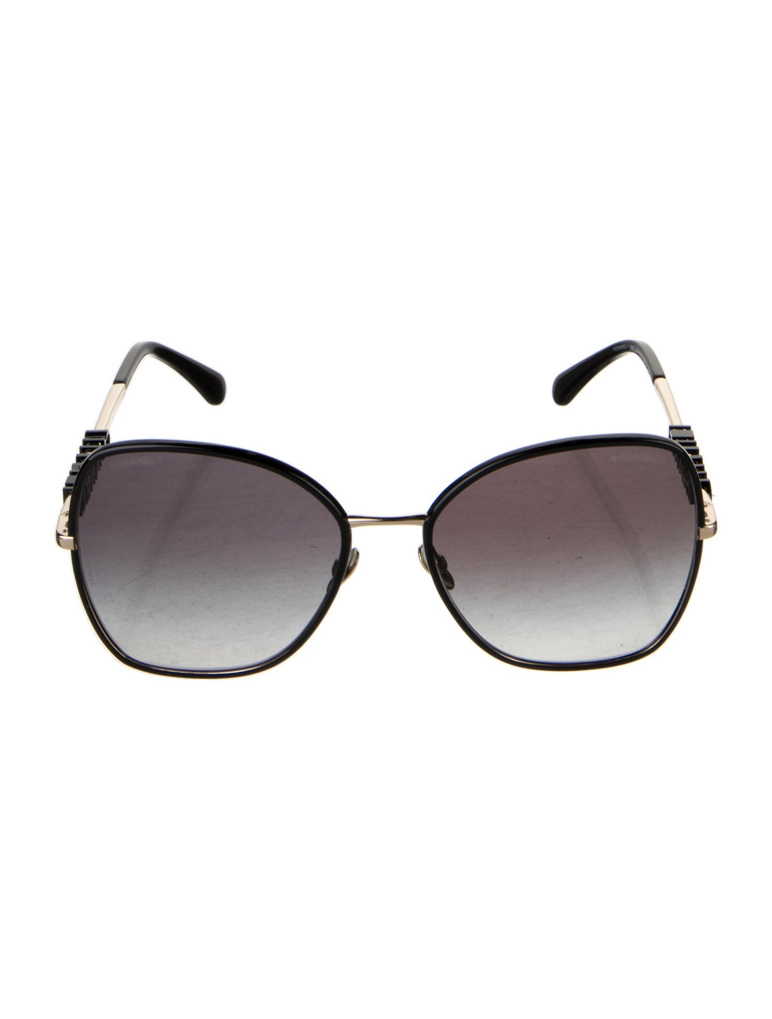 Chanel Interlocking CC Logo Oversize Sunglasses