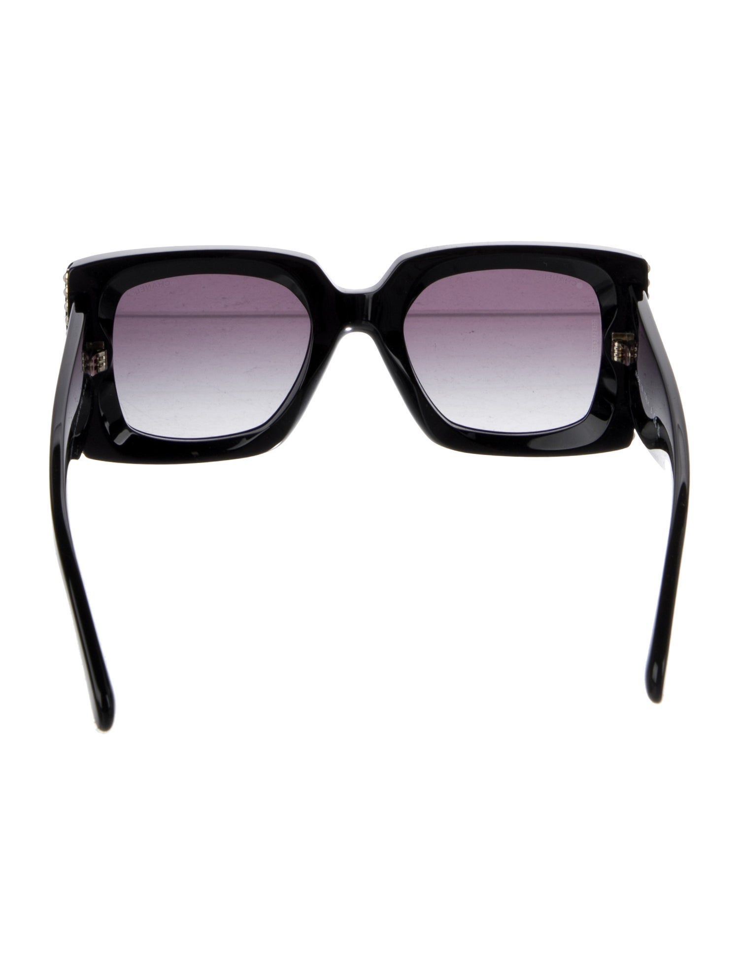 Chanel Interlocking CC Logo Square Sunglasses
