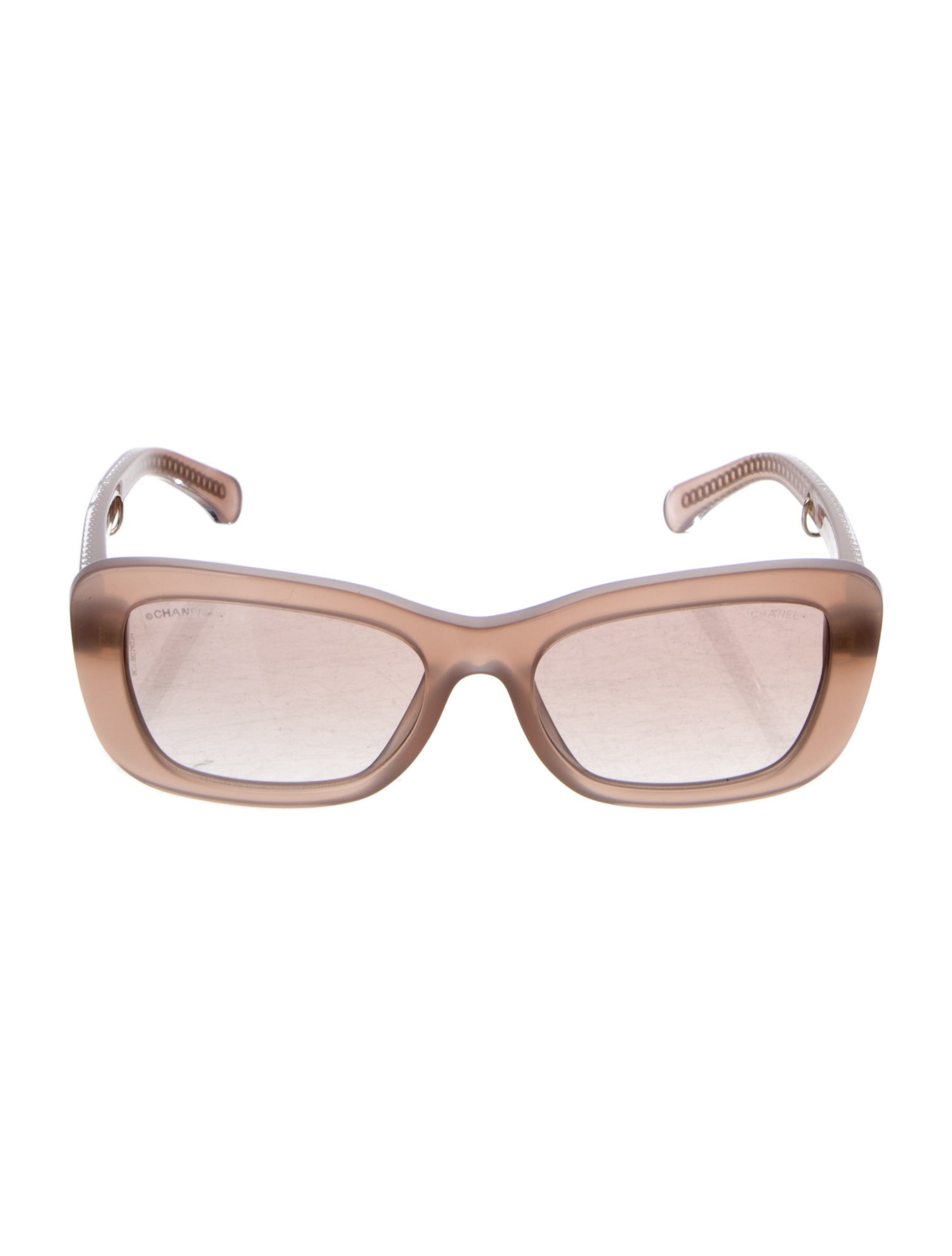 Chanel Interlocking CC Logo Cat-Eye Sunglasses
