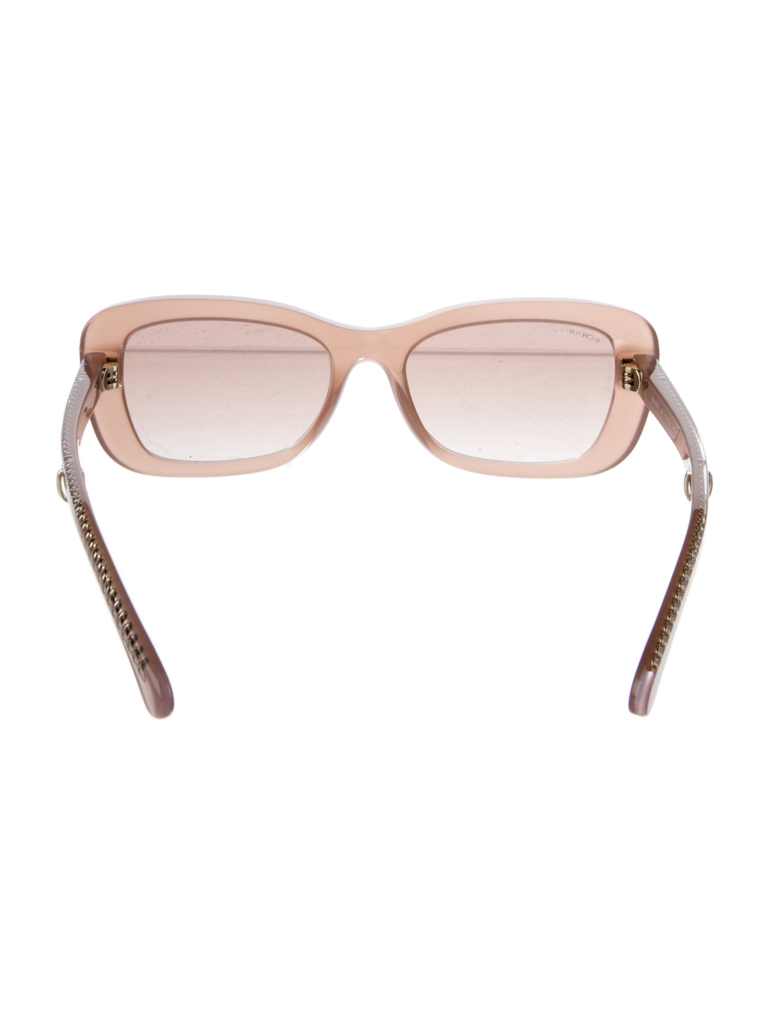 Chanel Interlocking CC Logo Cat-Eye Sunglasses