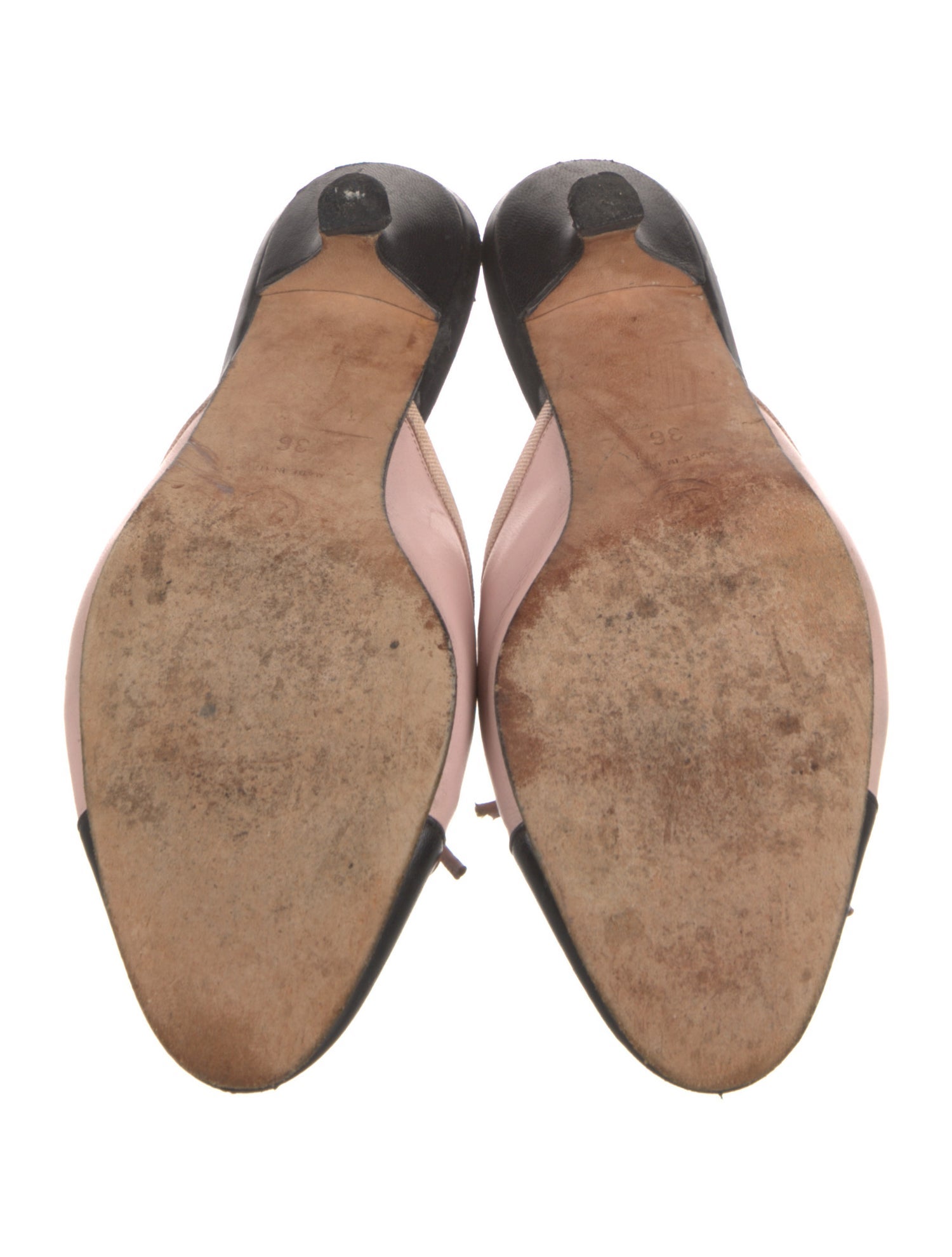 Vintage Interlocking CC Logo Mules