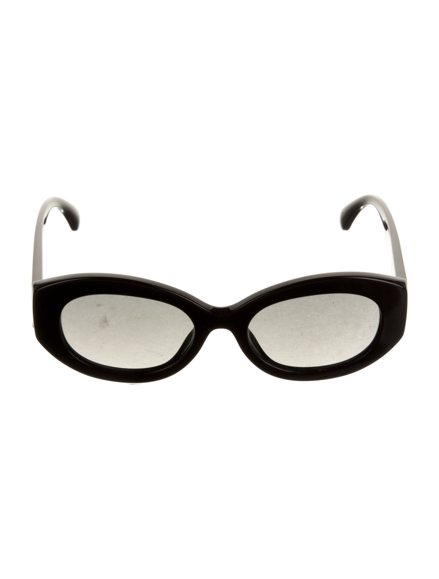 Chanel Interlocking CC Logo Round Sunglasses