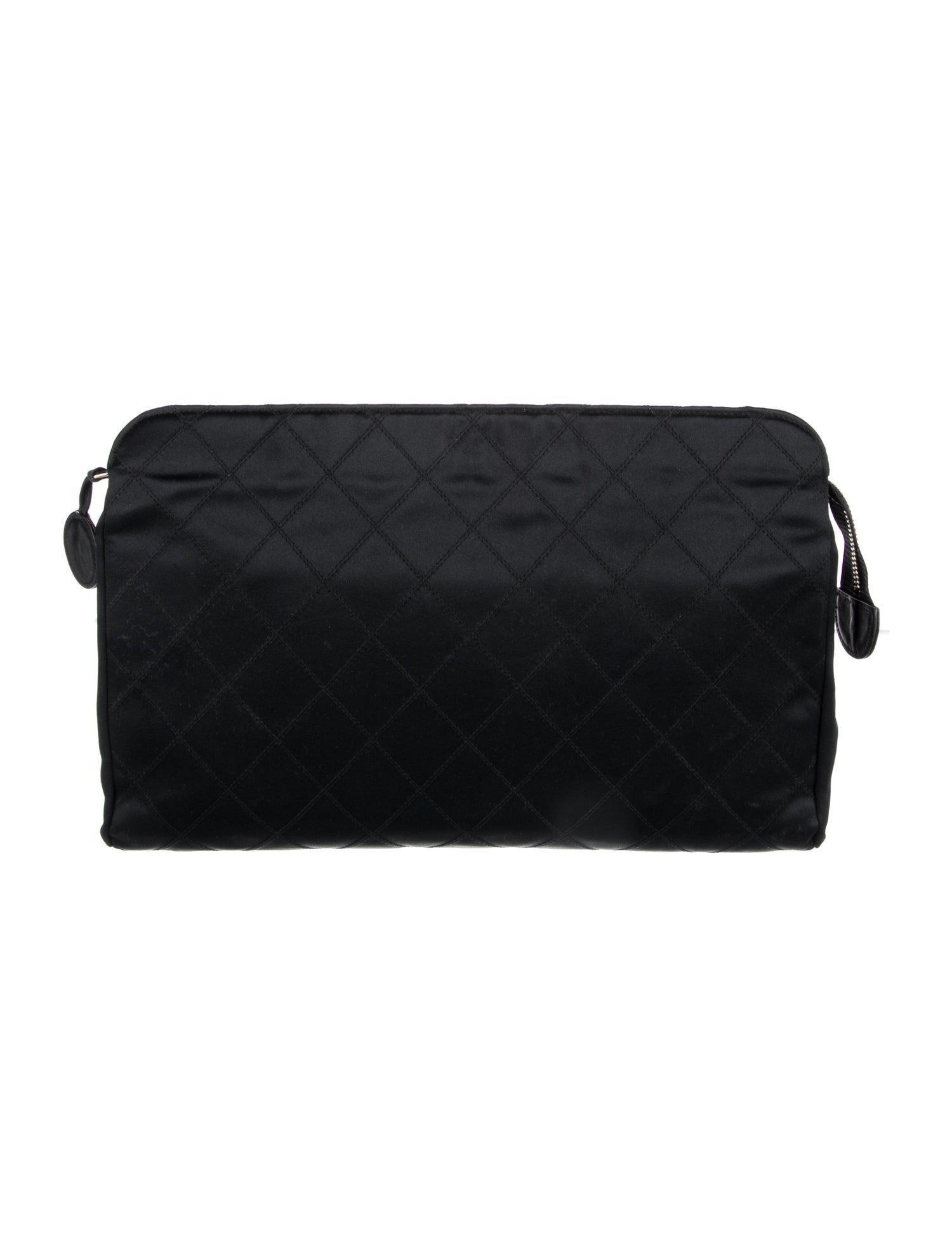 Chanel Diamond Stitch Cosmetic Bag