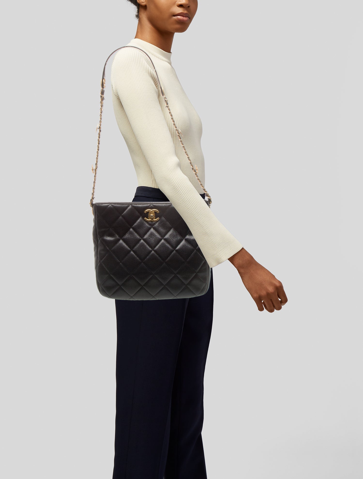 Chanel Twist Your Buttons Hobo