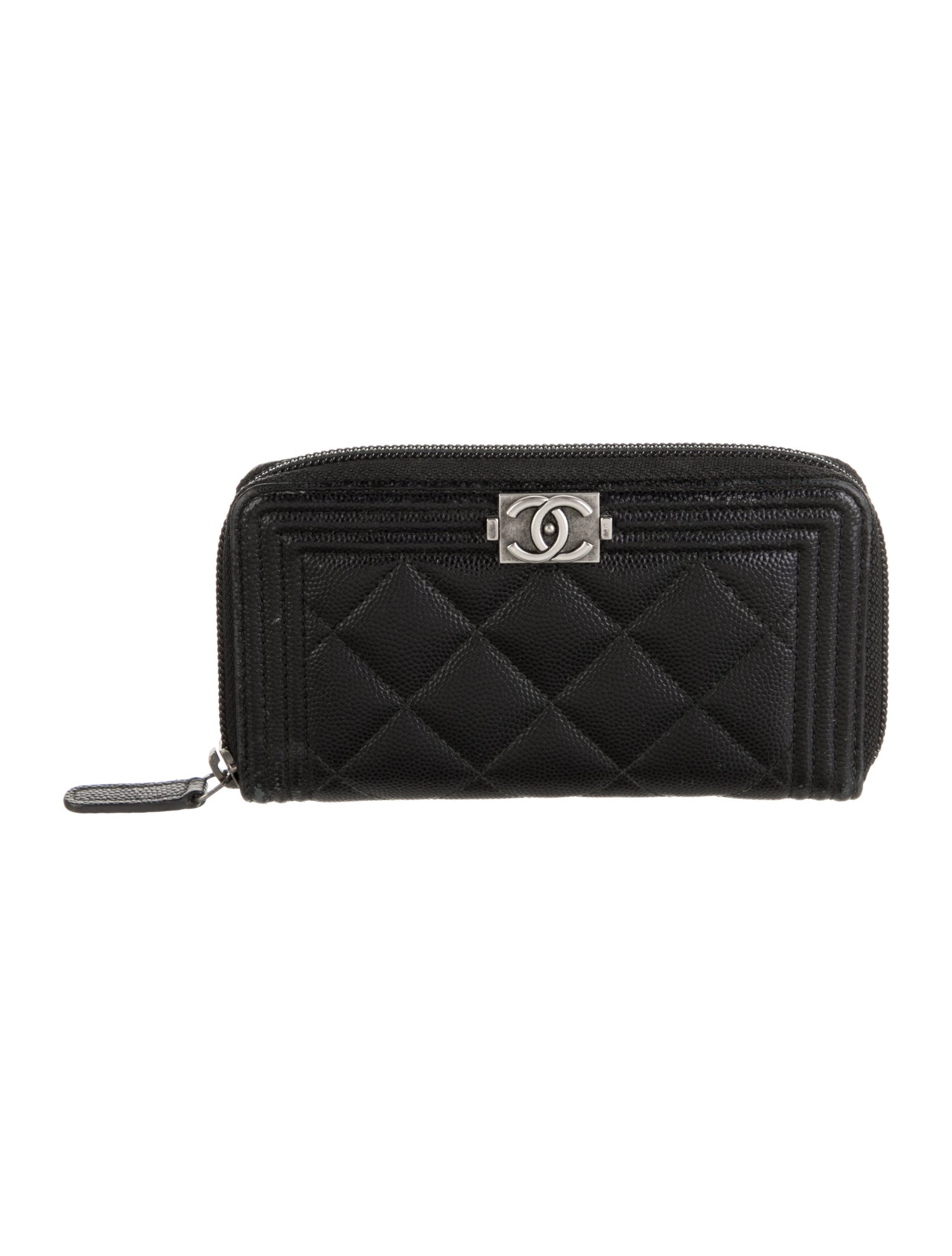 Ann Demeulemeester Leather Coin Purse - Black Wallets, Accessories