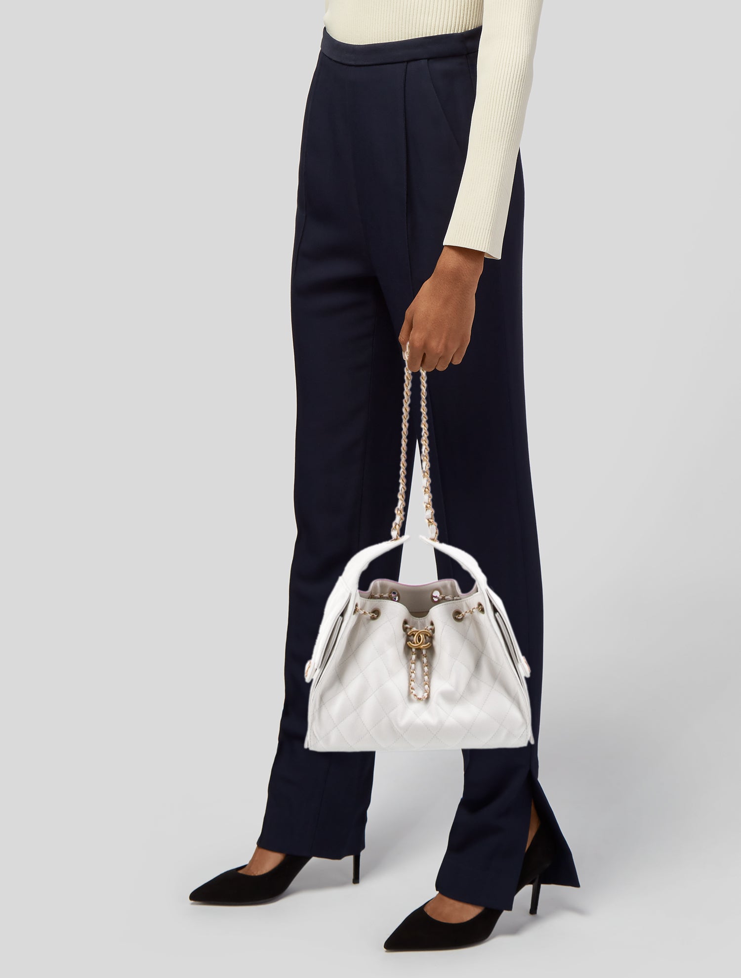 Chanel 2025 Quilted Caviar Small 25 Hobo