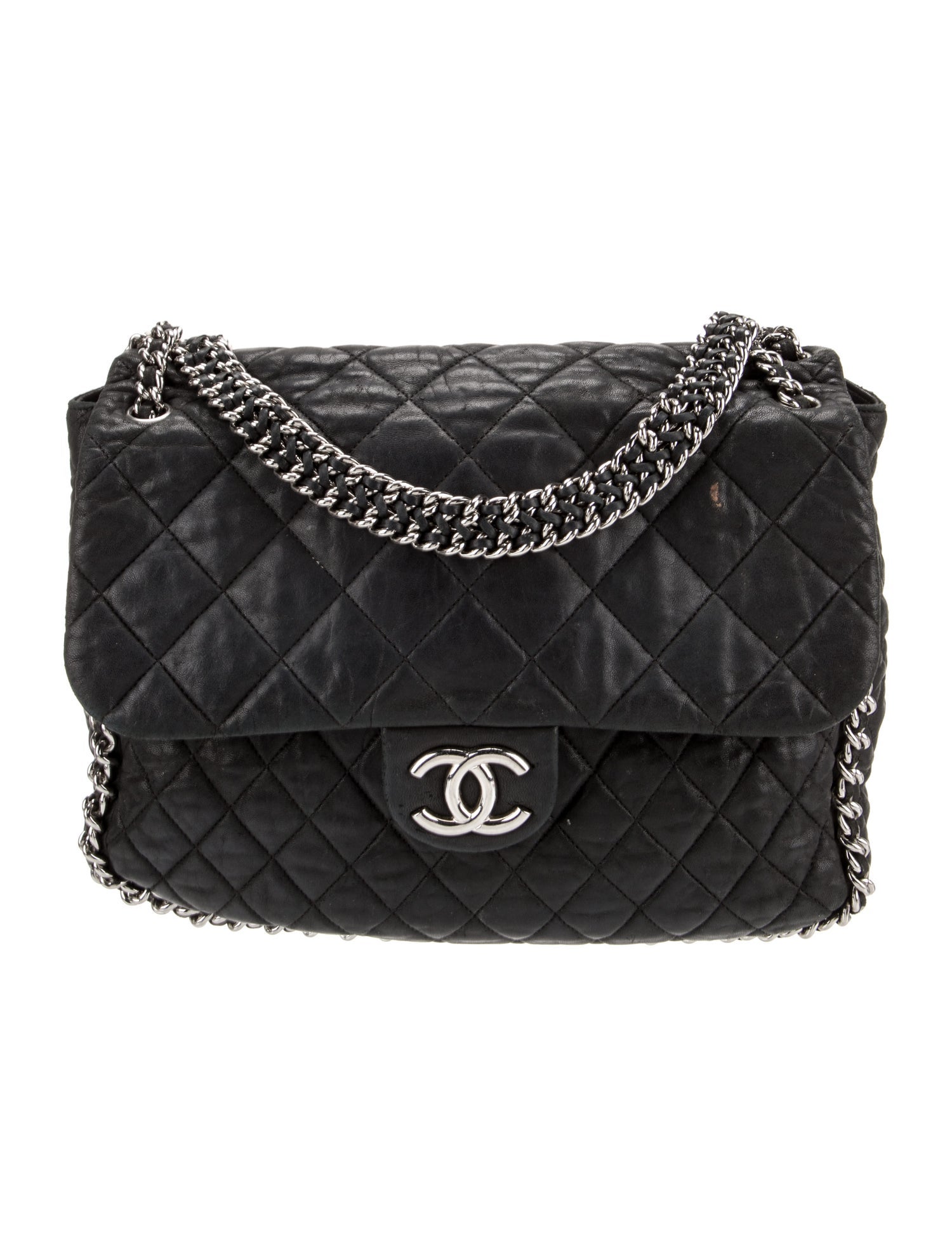 Chanel Maxi Chain Around Flap Bag