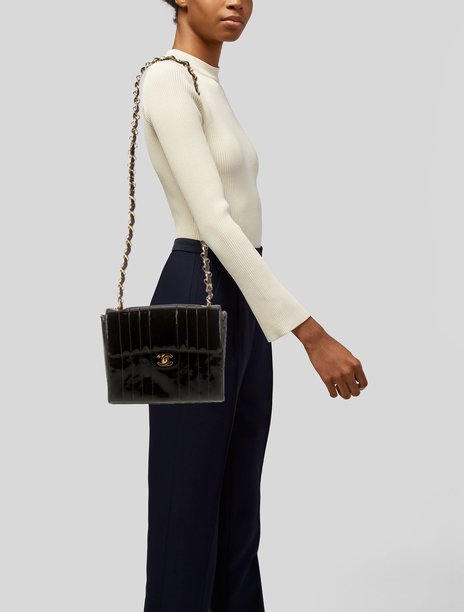 Chanel Patent Flap Bag