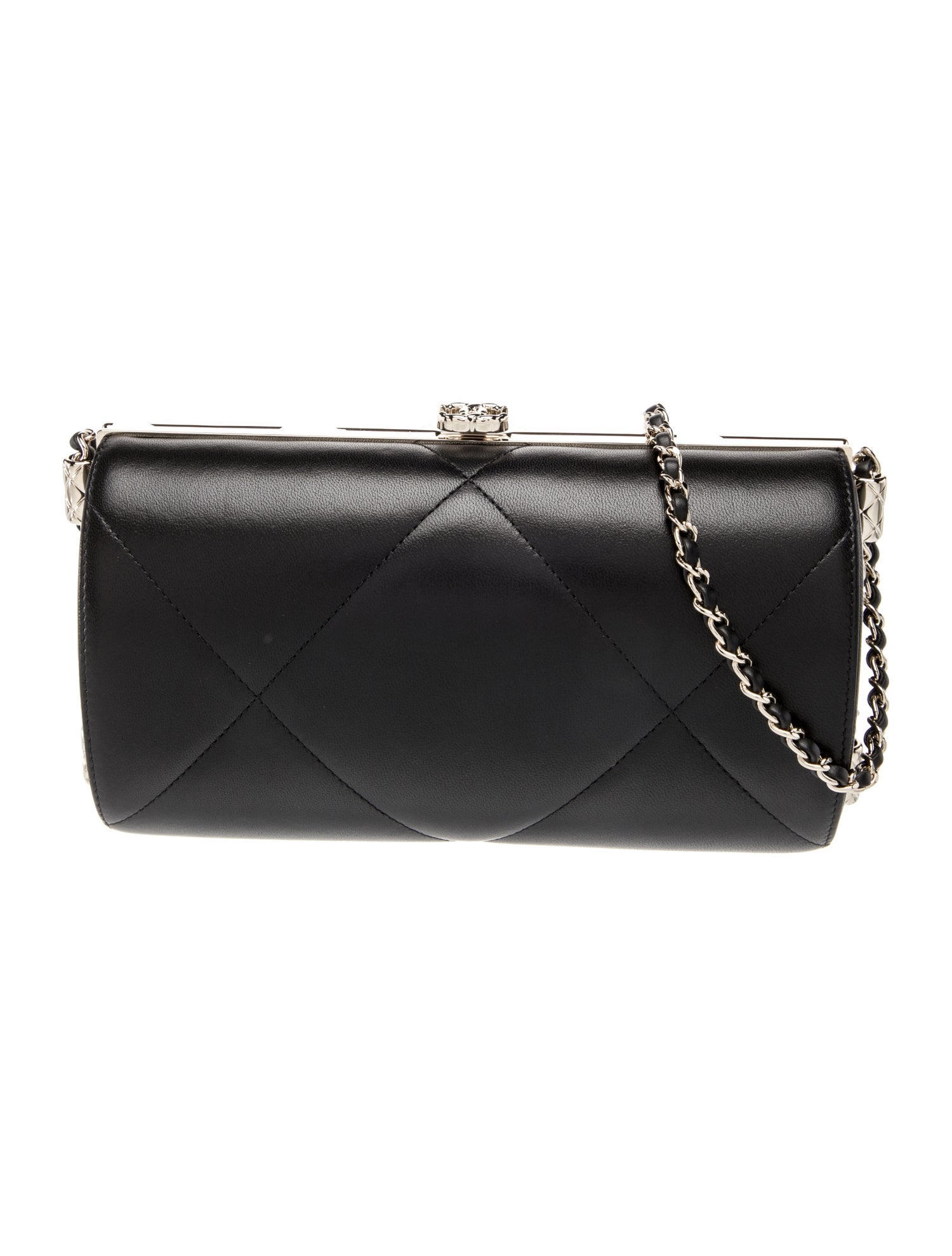 Chanel Quilted Chain Evening Bag w/Tags