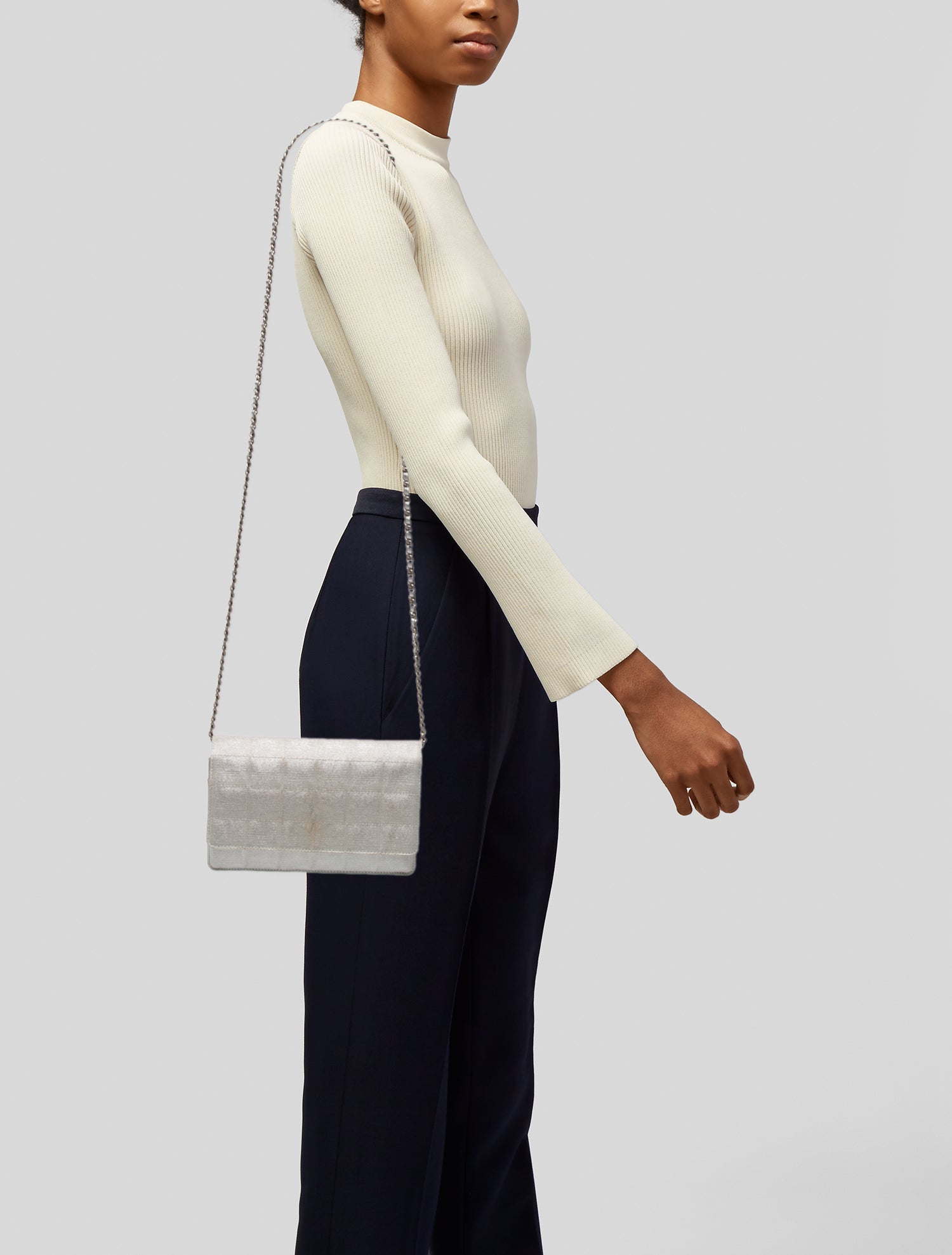 Chanel Travel Ligne Wallet On Chain