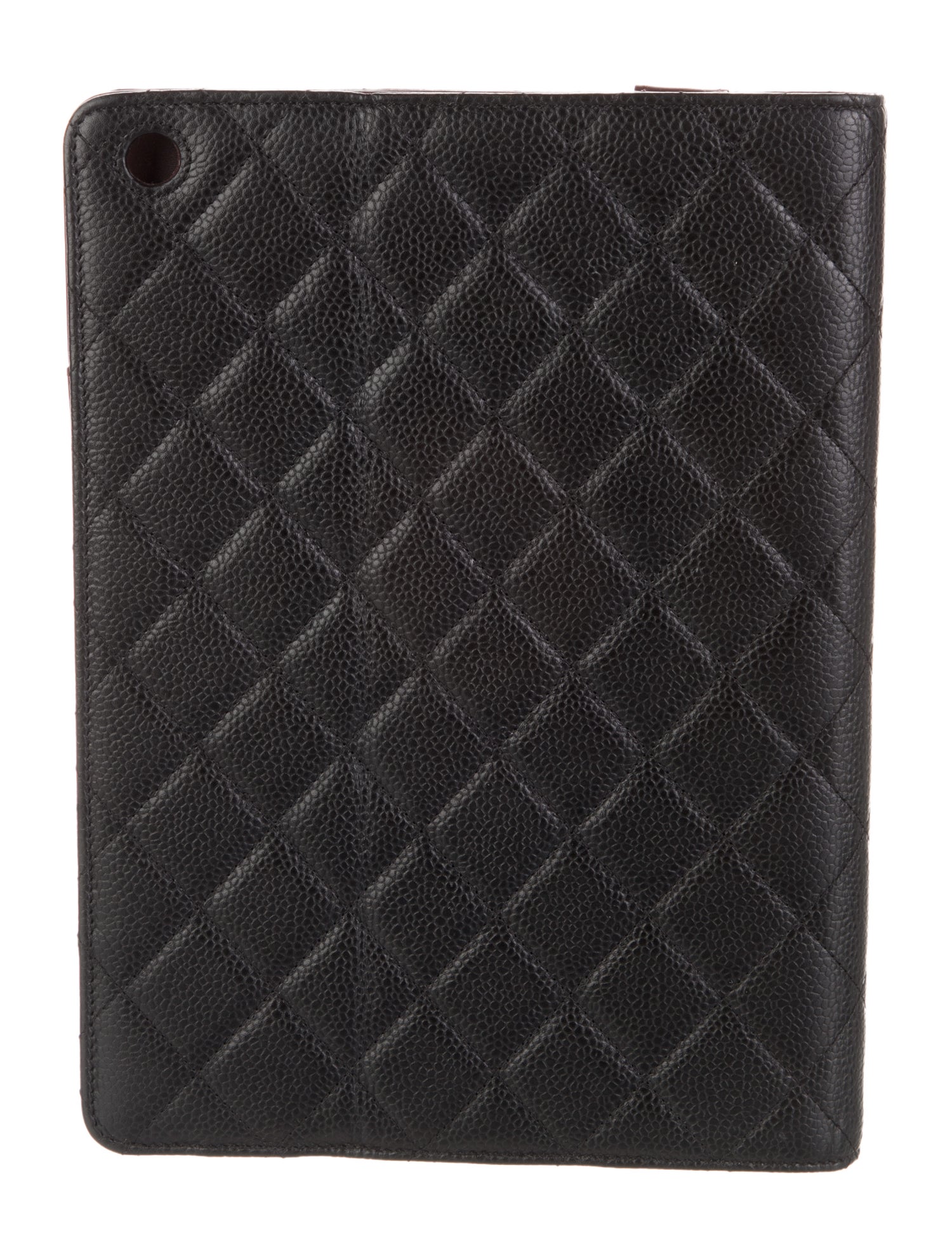 Chanel Caviar Quilted iPad Case