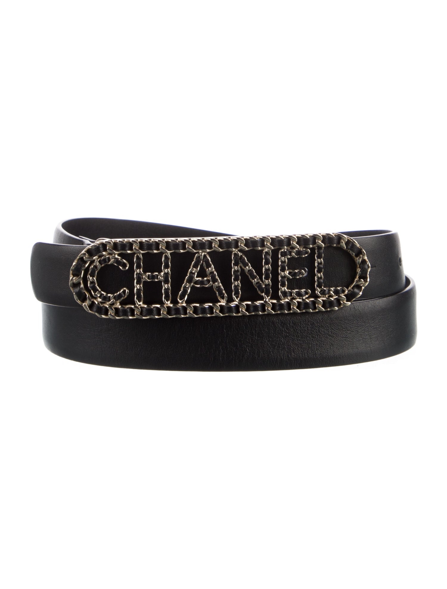 Chanel 2020 Chain-Link Accent Belt