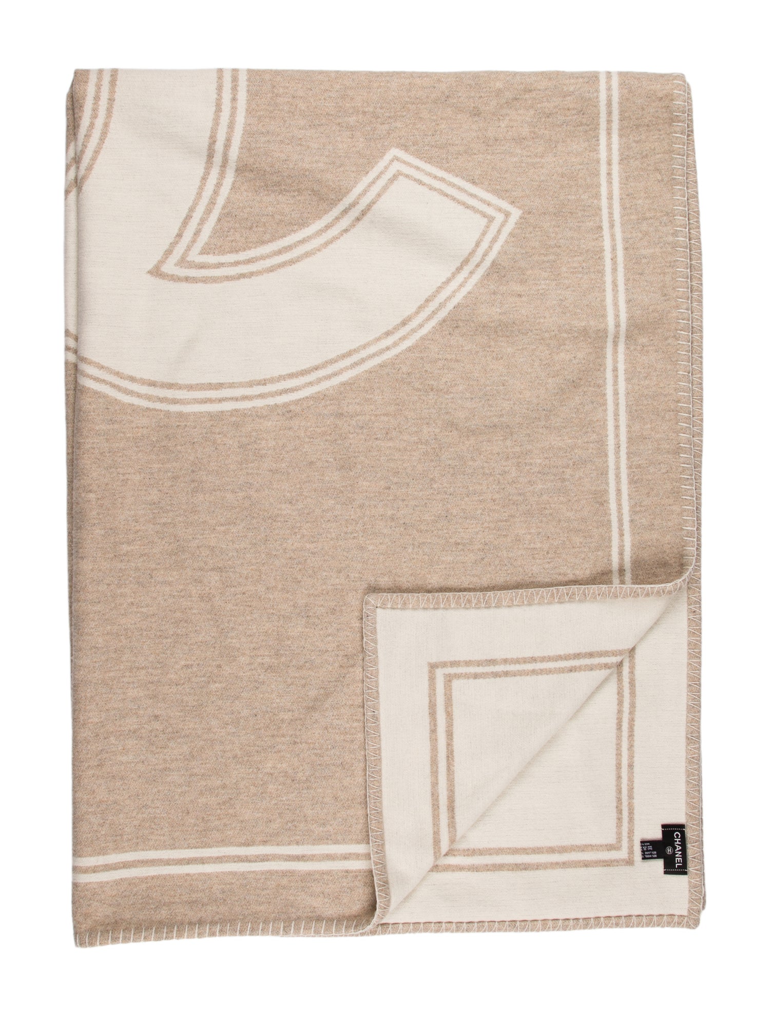 Chanel CC Throw Blanket