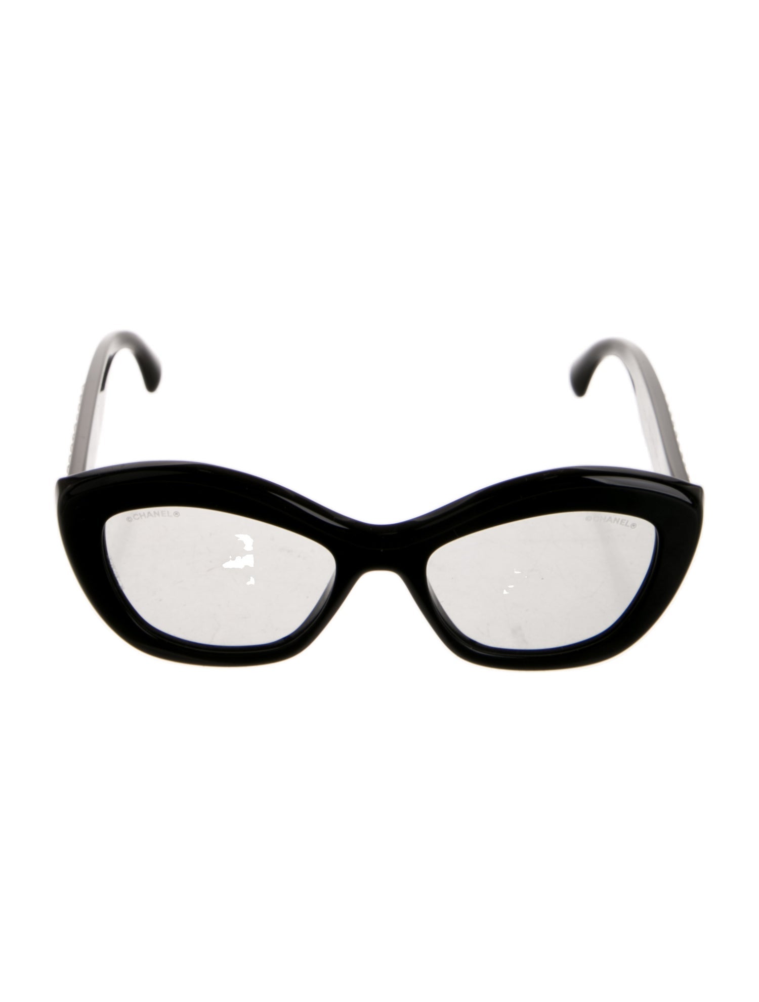 Chanel Interlocking CC Logo Cat-Eye Sunglasses