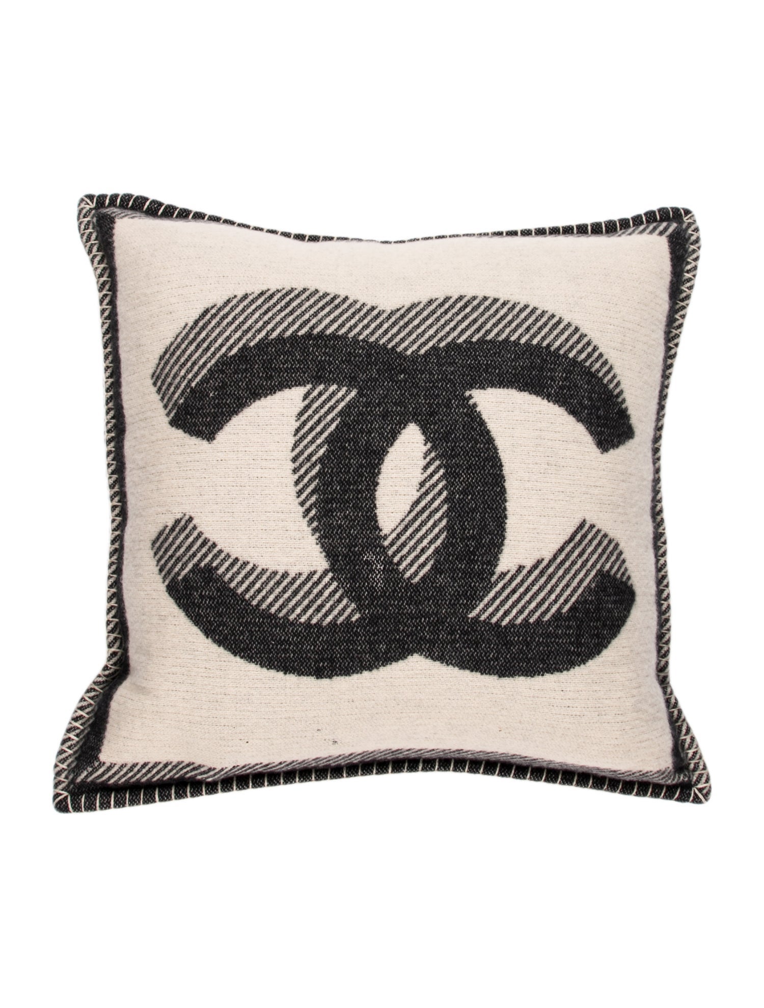 Chanel CC Throw Pillow