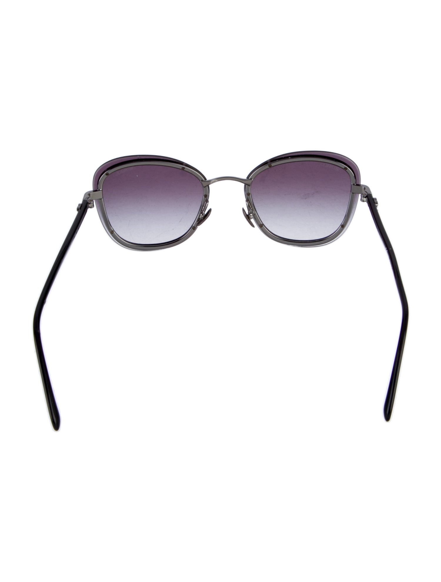 Chanel Interlocking CC Logo Cat-Eye Sunglasses