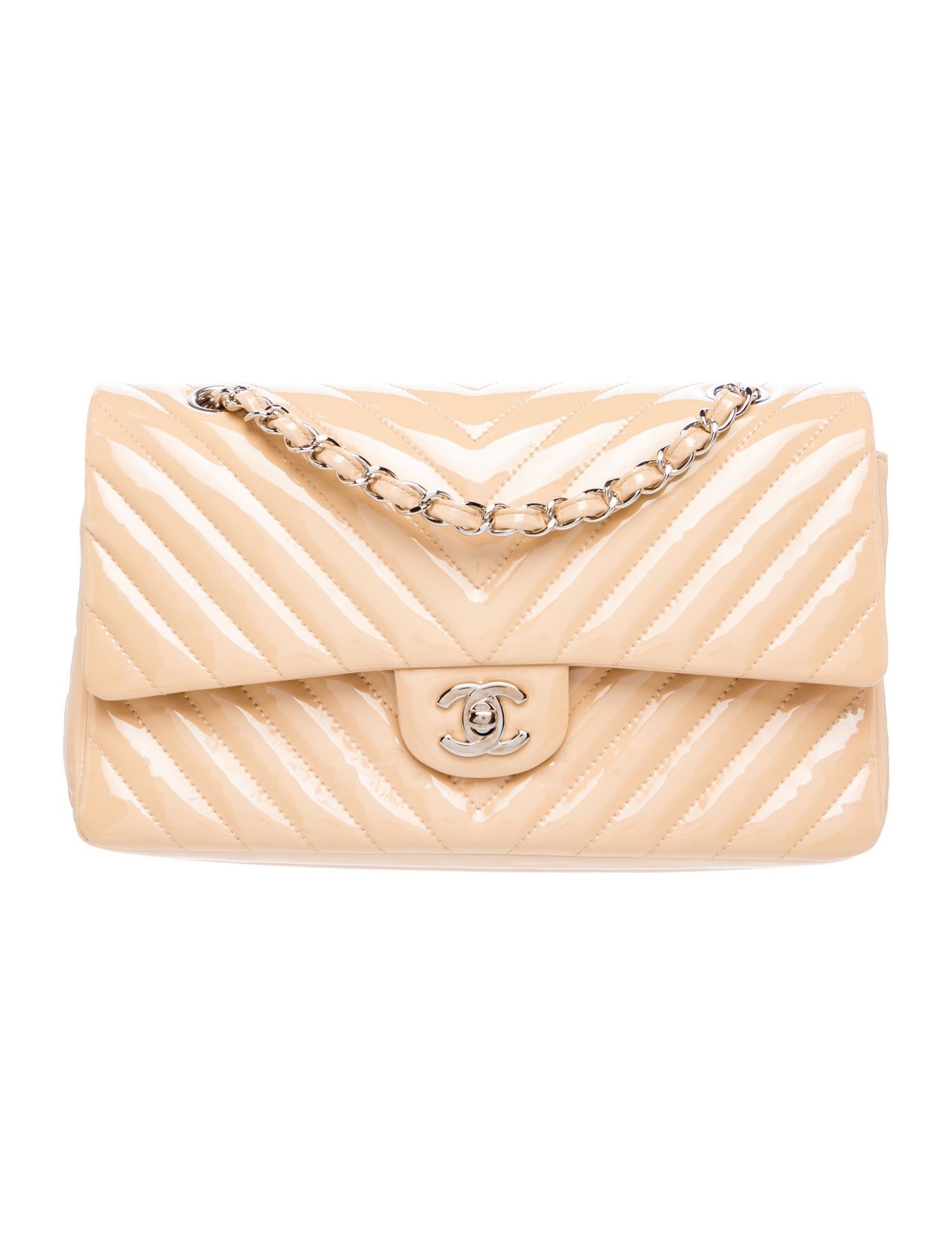 Chanel Medium Chevron Classic Double Flap Bag