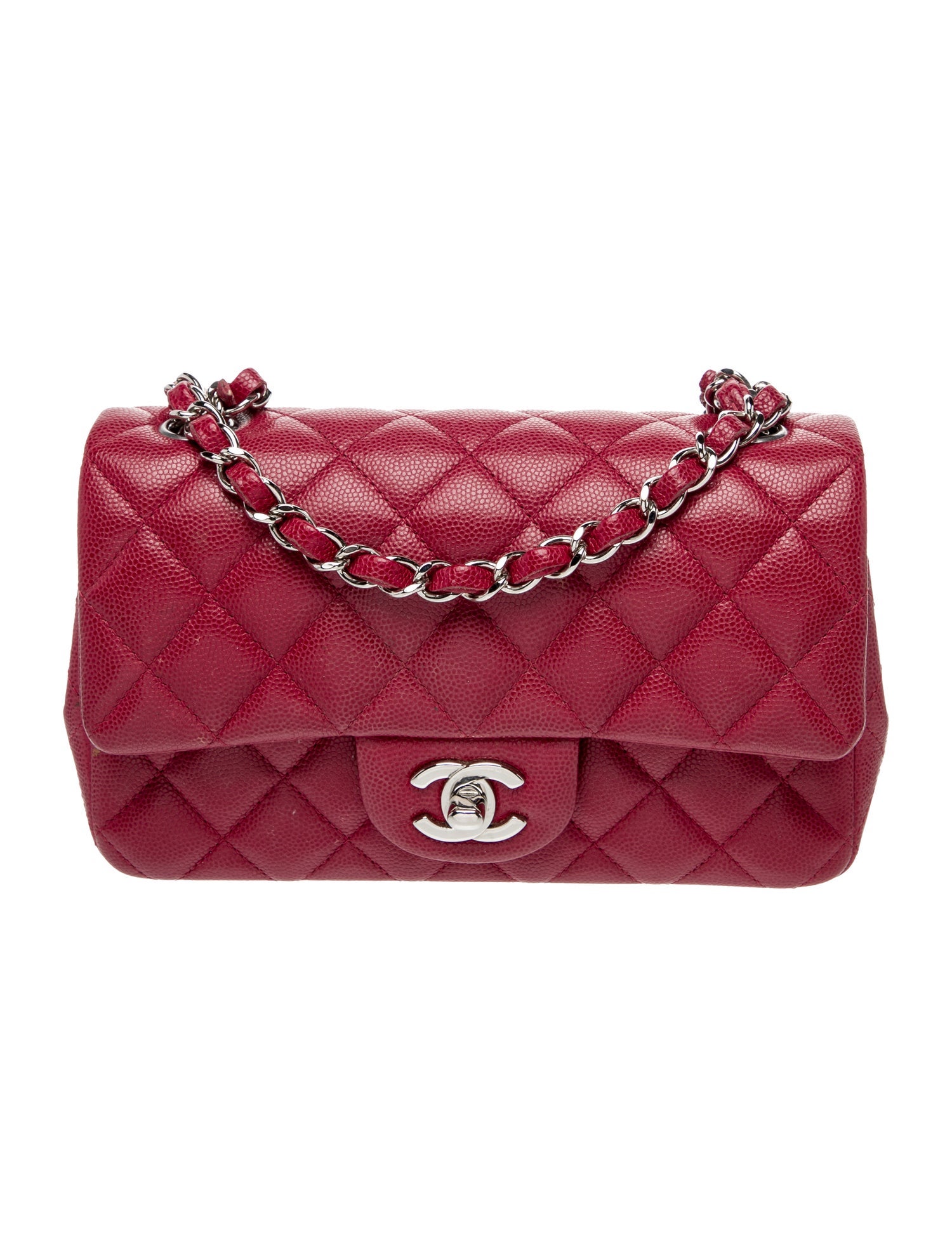 Chanel Mini Velvet Reissue Flap Bag - Red Shoulder Bags, Handbags