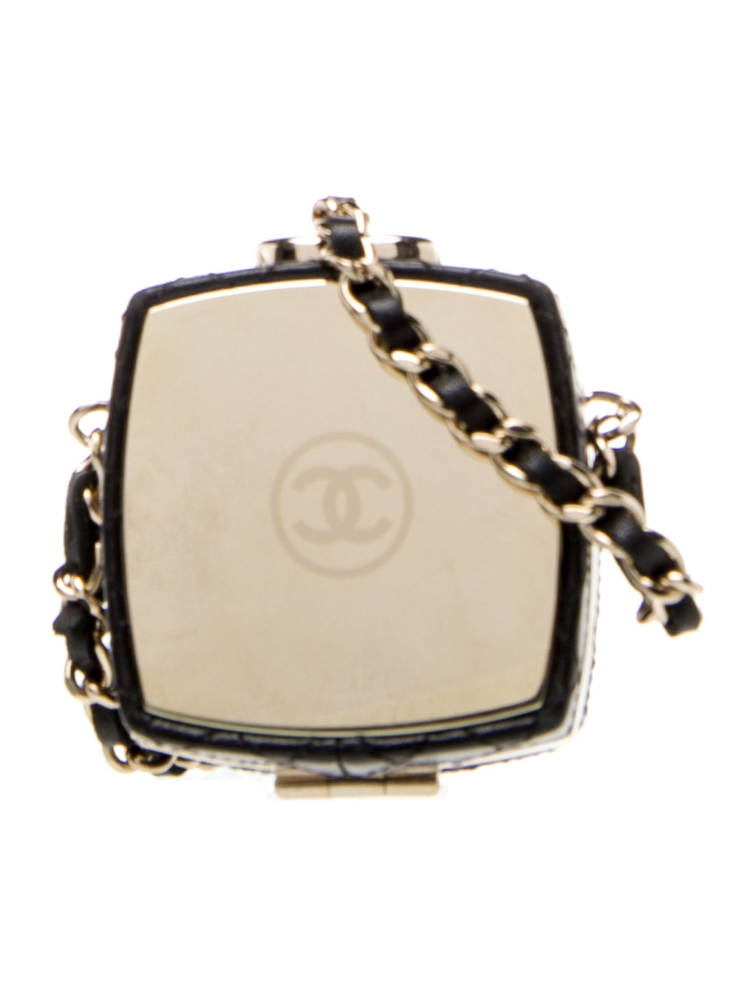 Chanel Small Beauty Box Clutch w/ Chain