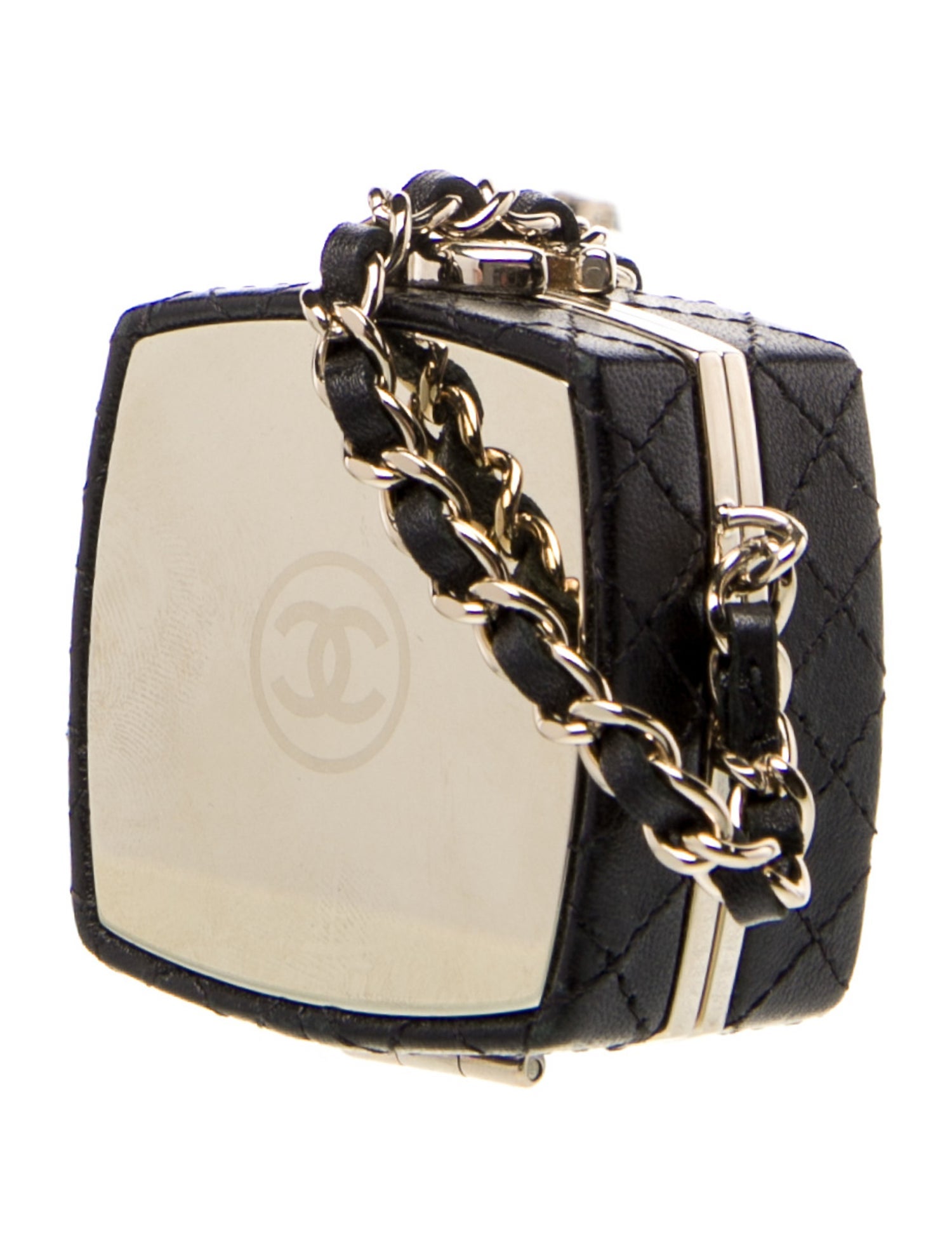 Chanel Small Beauty Box Clutch w/ Chain