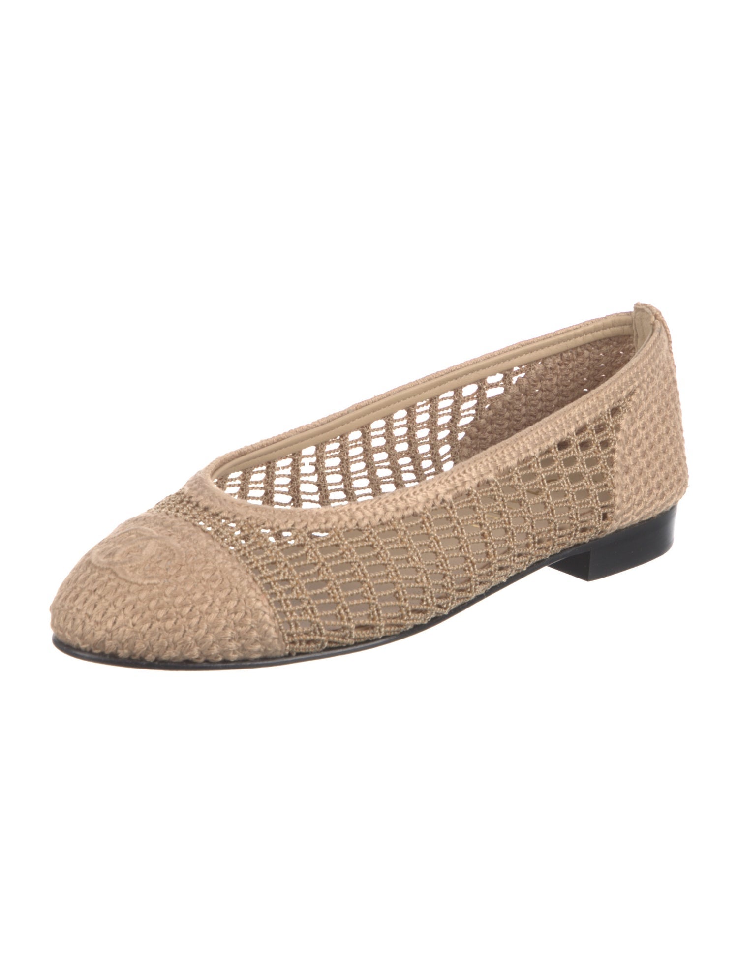 Chanel 2025 Crochet Ballet Flats