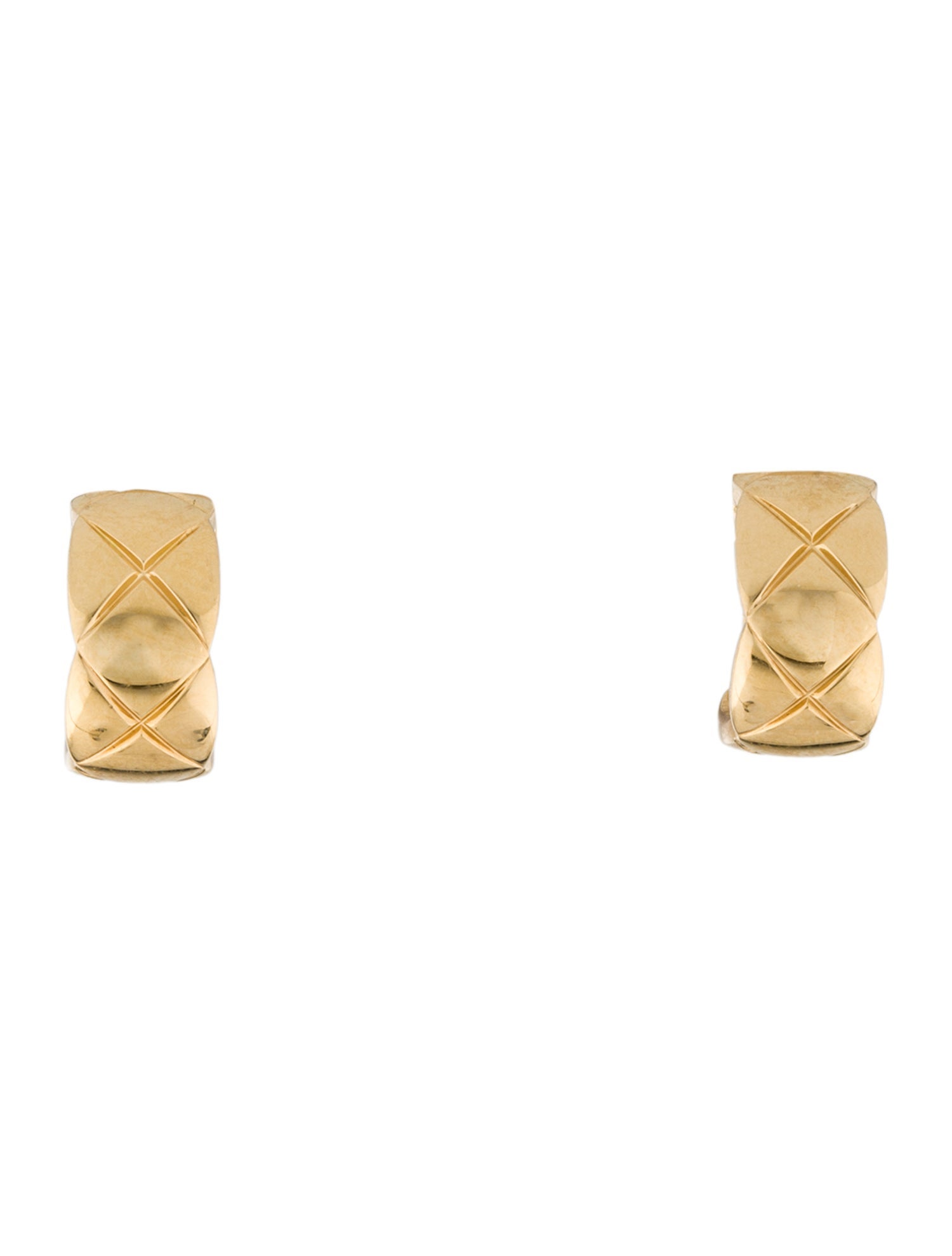 Chanel 18K Coco Crush Earrings