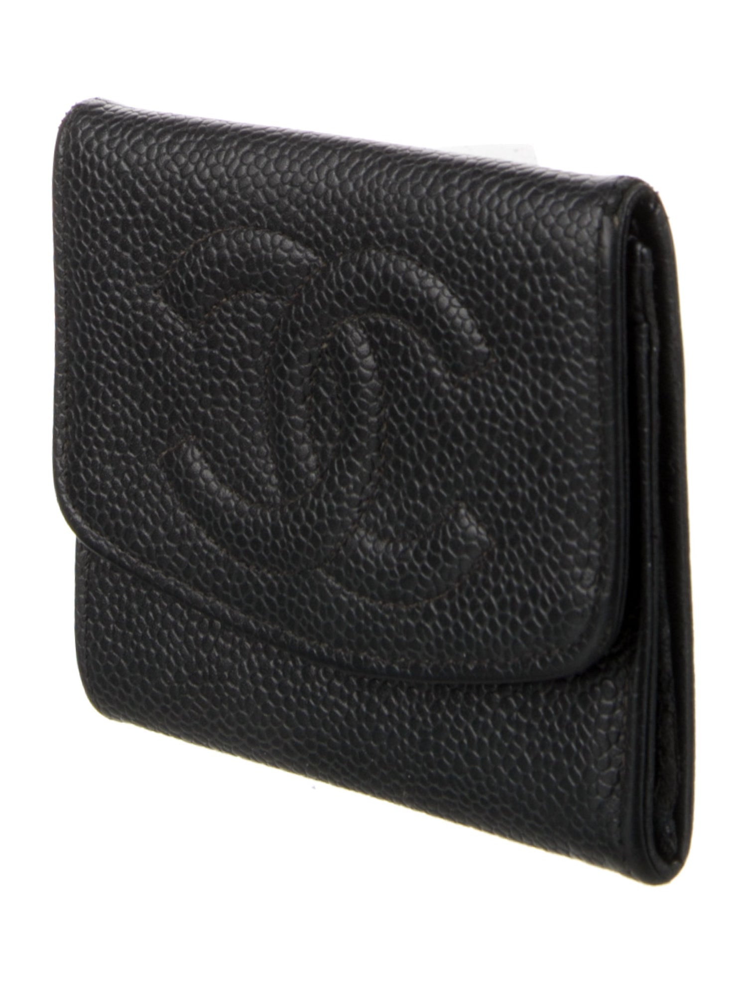 Chanel Vintage Interlocking CC Logo Wallet