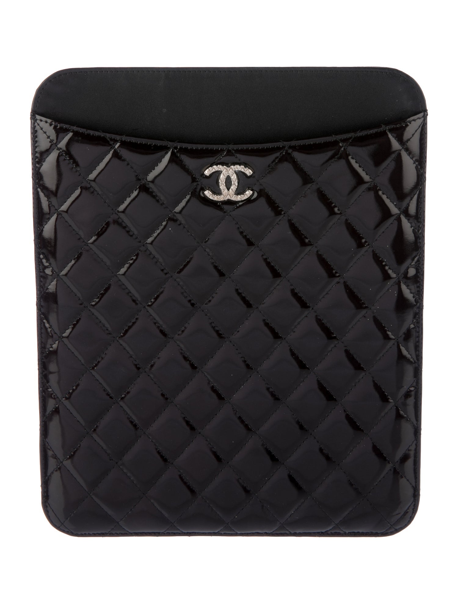 Chanel Patent Brilliant CC iPad Case