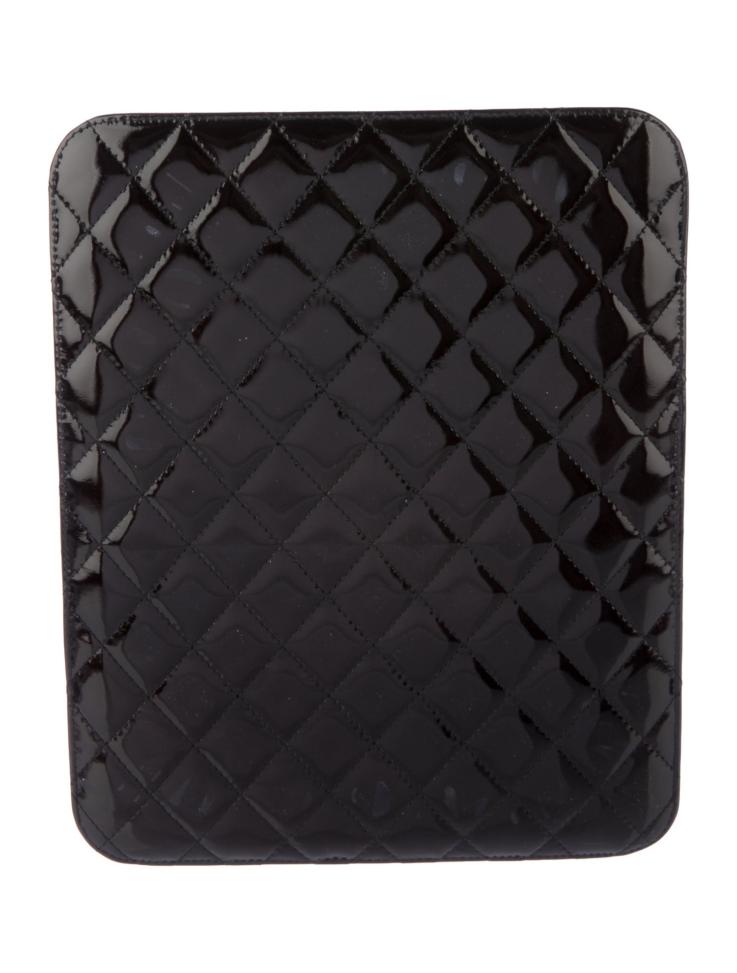 Chanel Patent Brilliant CC iPad Case