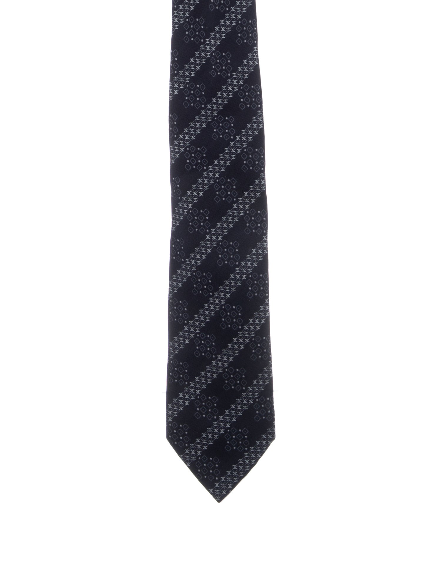 Chanel CC Silk Tie