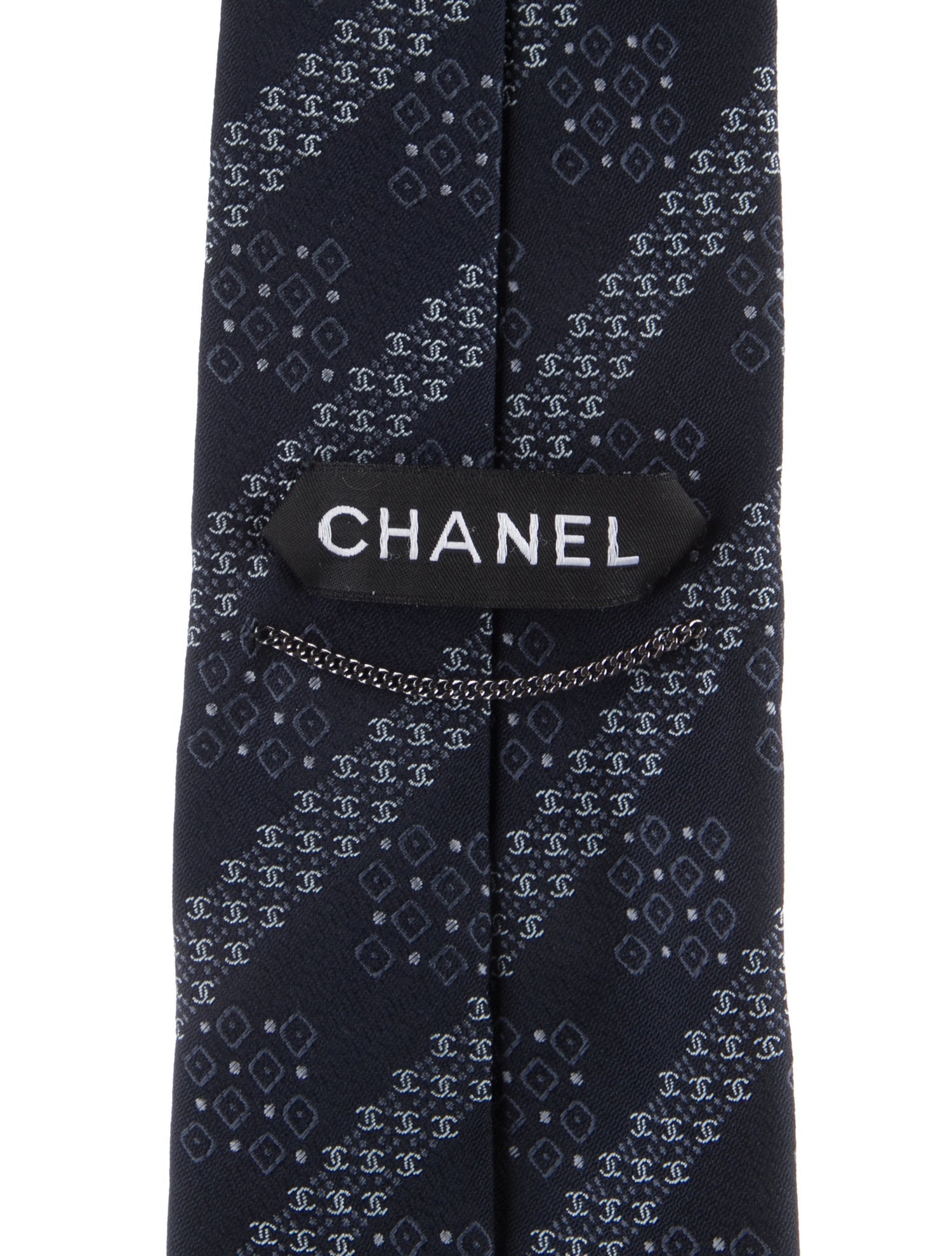 Chanel CC Silk Tie