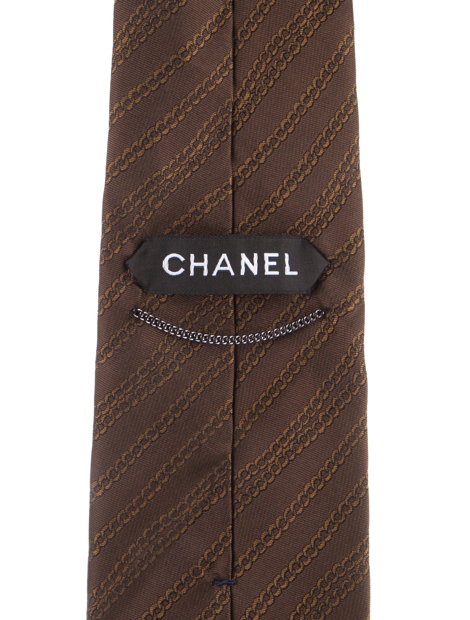 Chanel Chain Link Tie