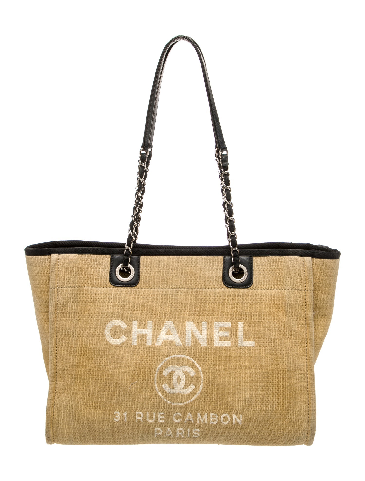 Chanel Small Deauville Shopping Bag