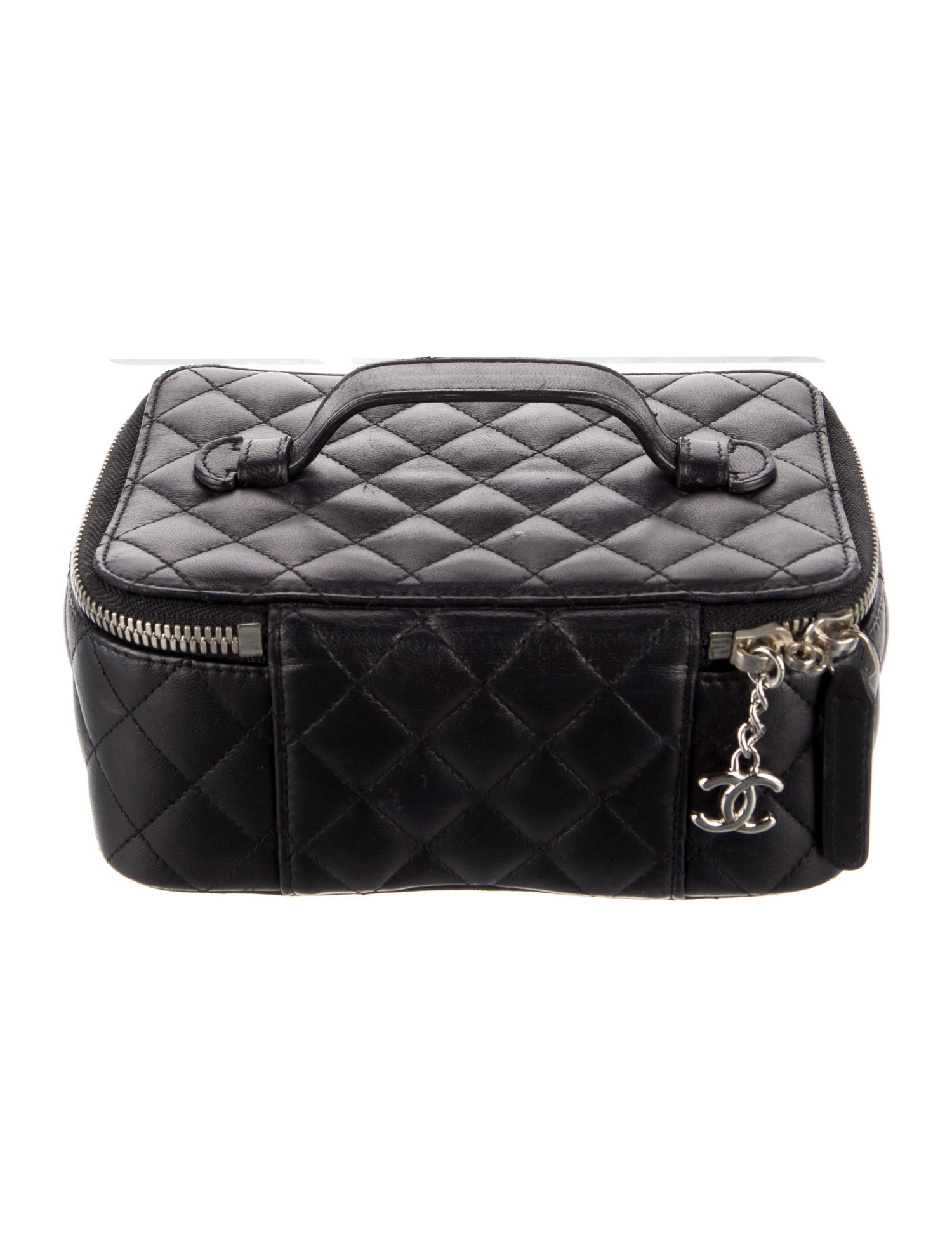 Chanel Quilted CC Jewelry Case