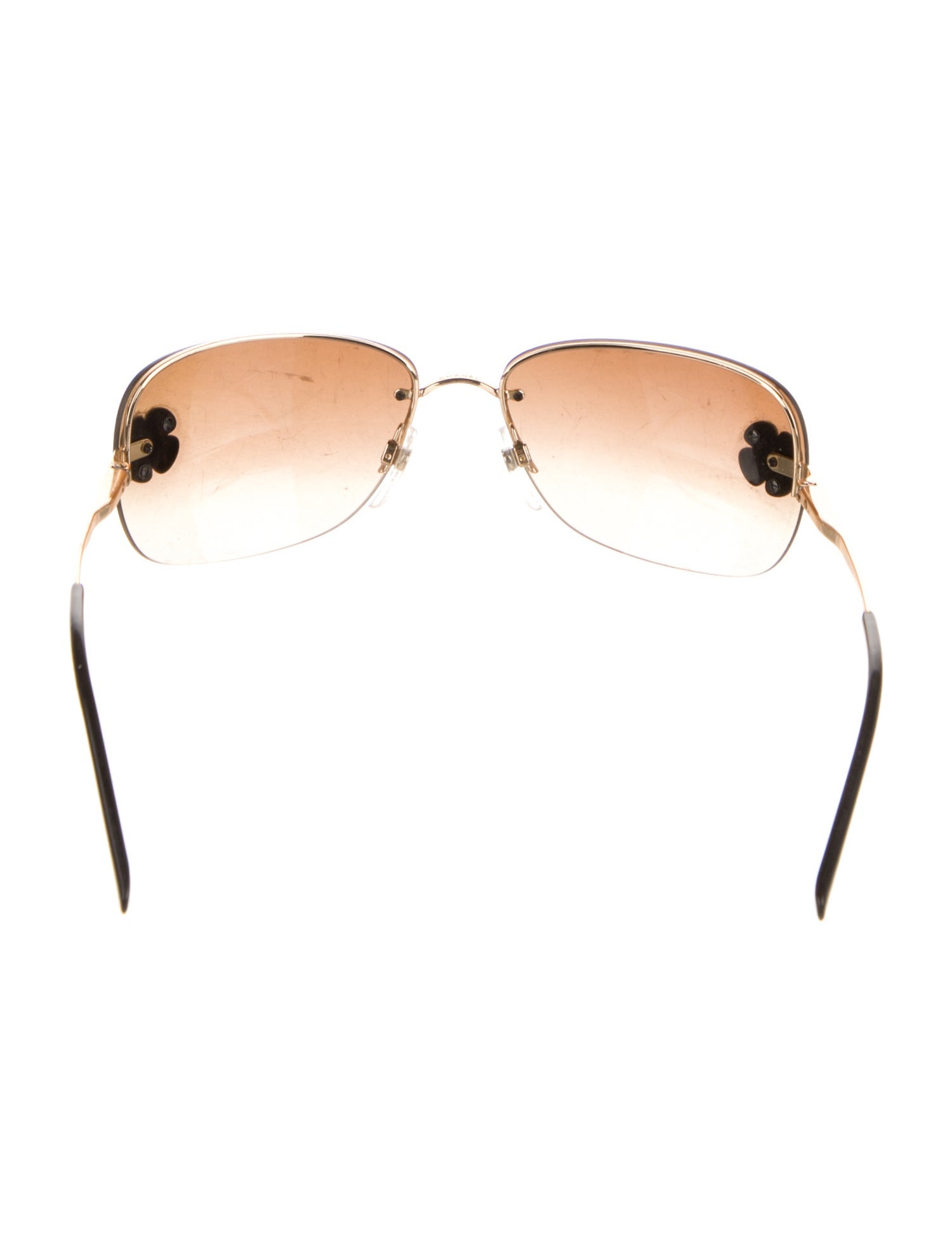 Chanel Interlocking CC Logo Square Sunglasses