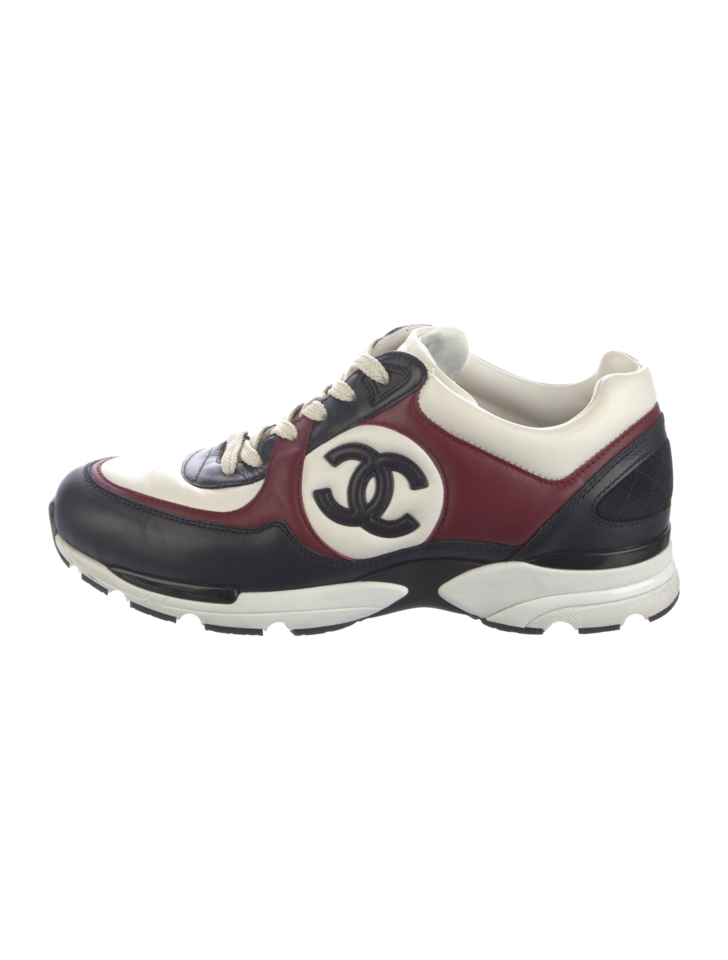 Chanel 2023 Interlocking CC Logo Athletic Sneakers