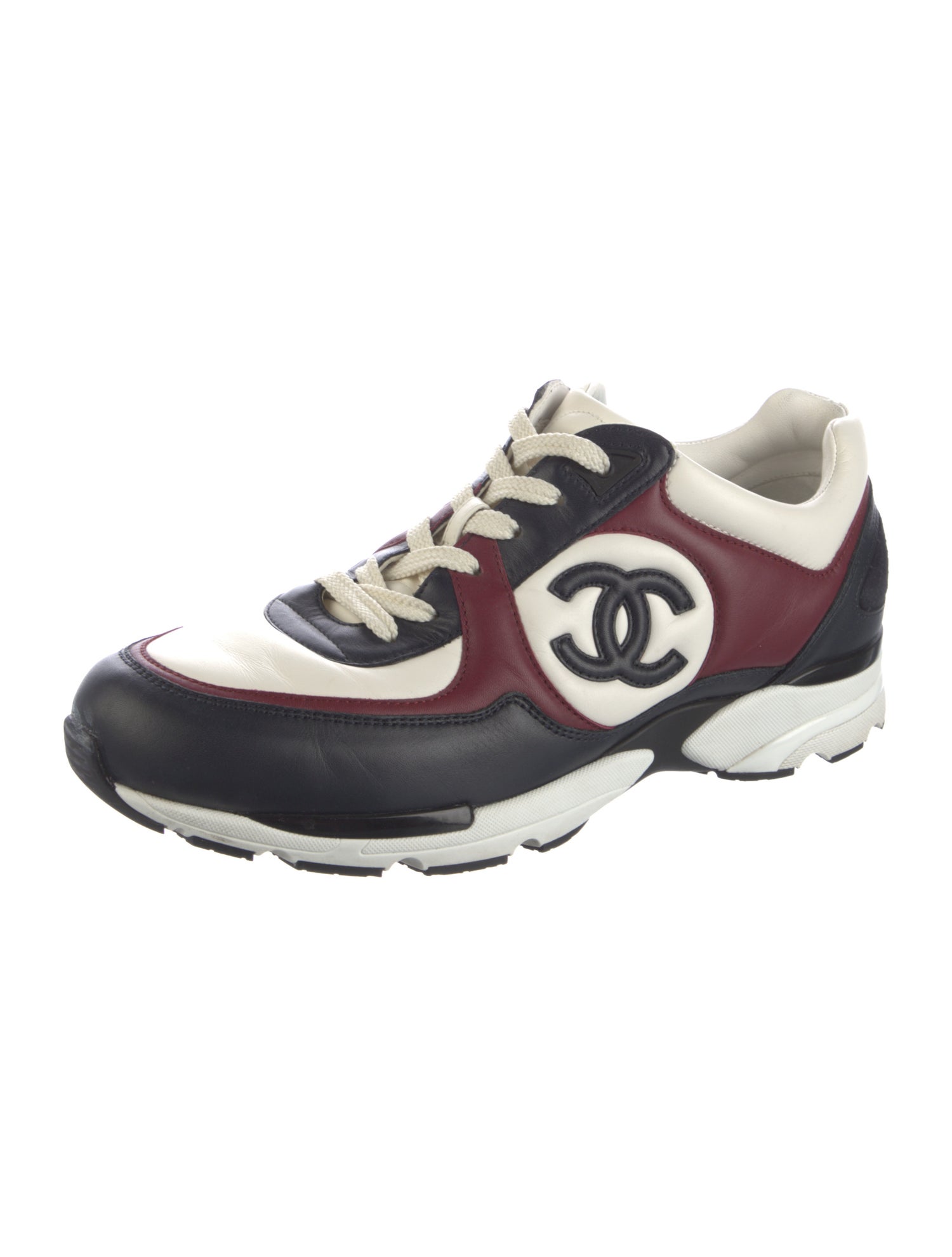 Chanel 2023 Interlocking CC Logo Athletic Sneakers