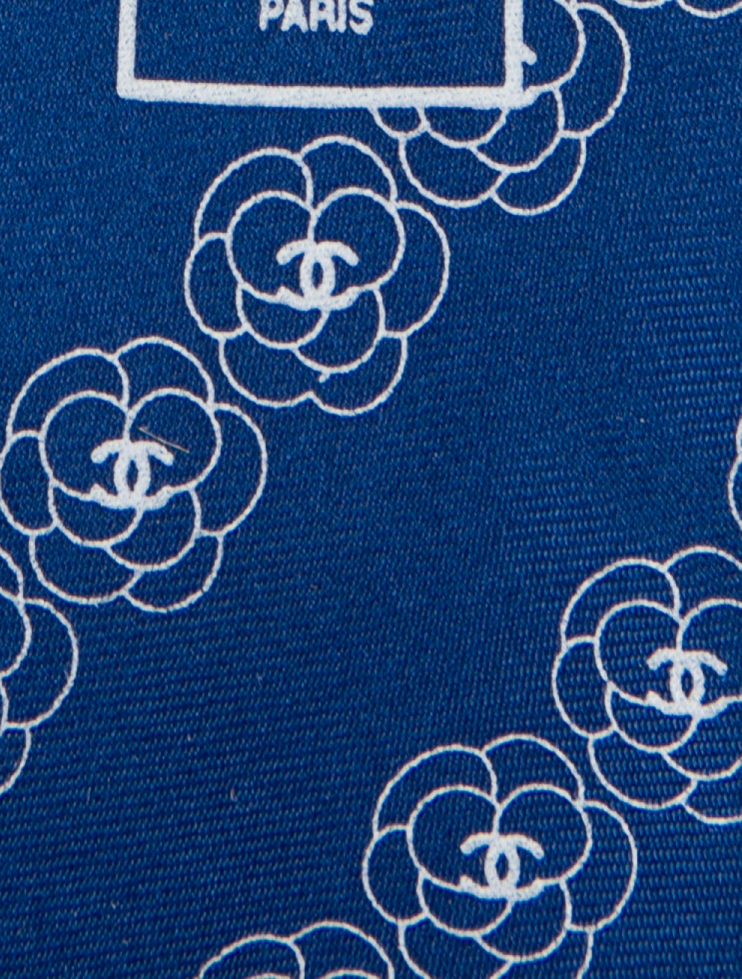Chanel Camellia Tie